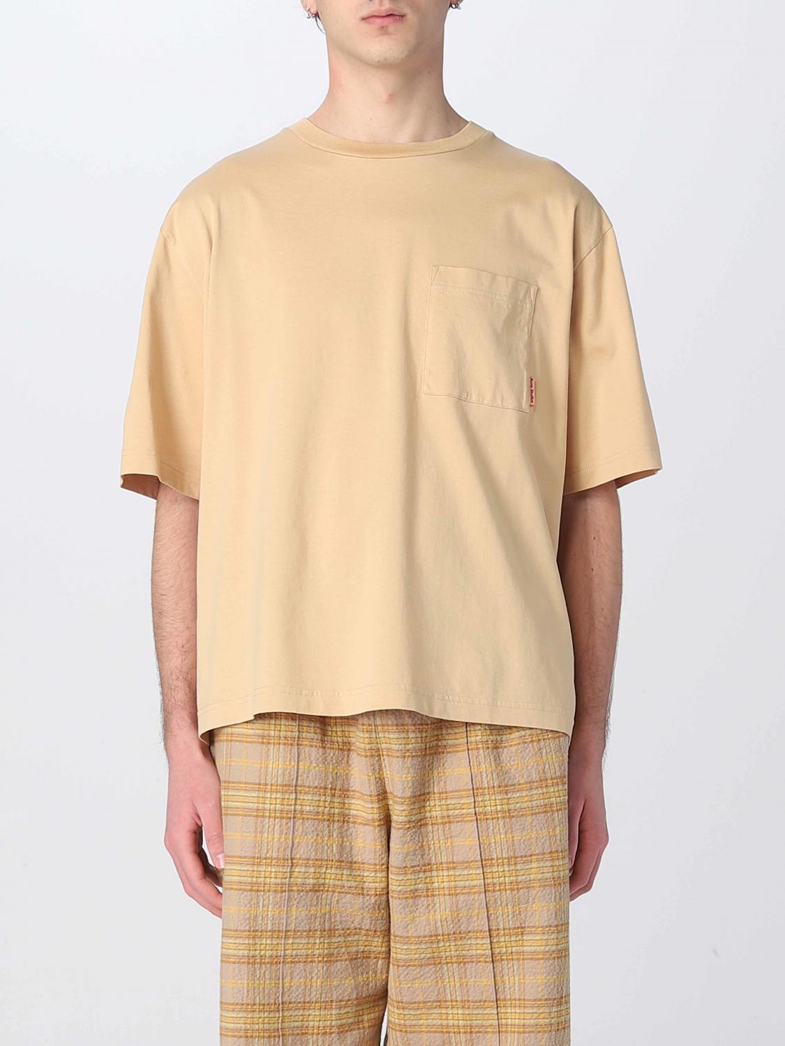 ACNE STUDIOS CAMISETA: Camiseta hombre Acne Studios, Camello - Img 1