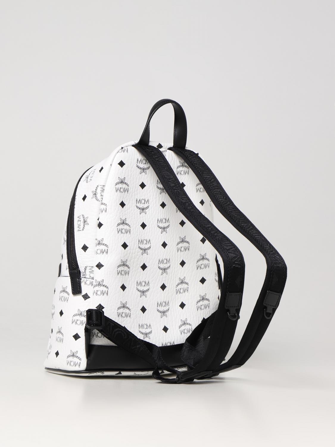 MCM SAC À DOS: Sac à dos homme Mcm, Blanc - Img 2