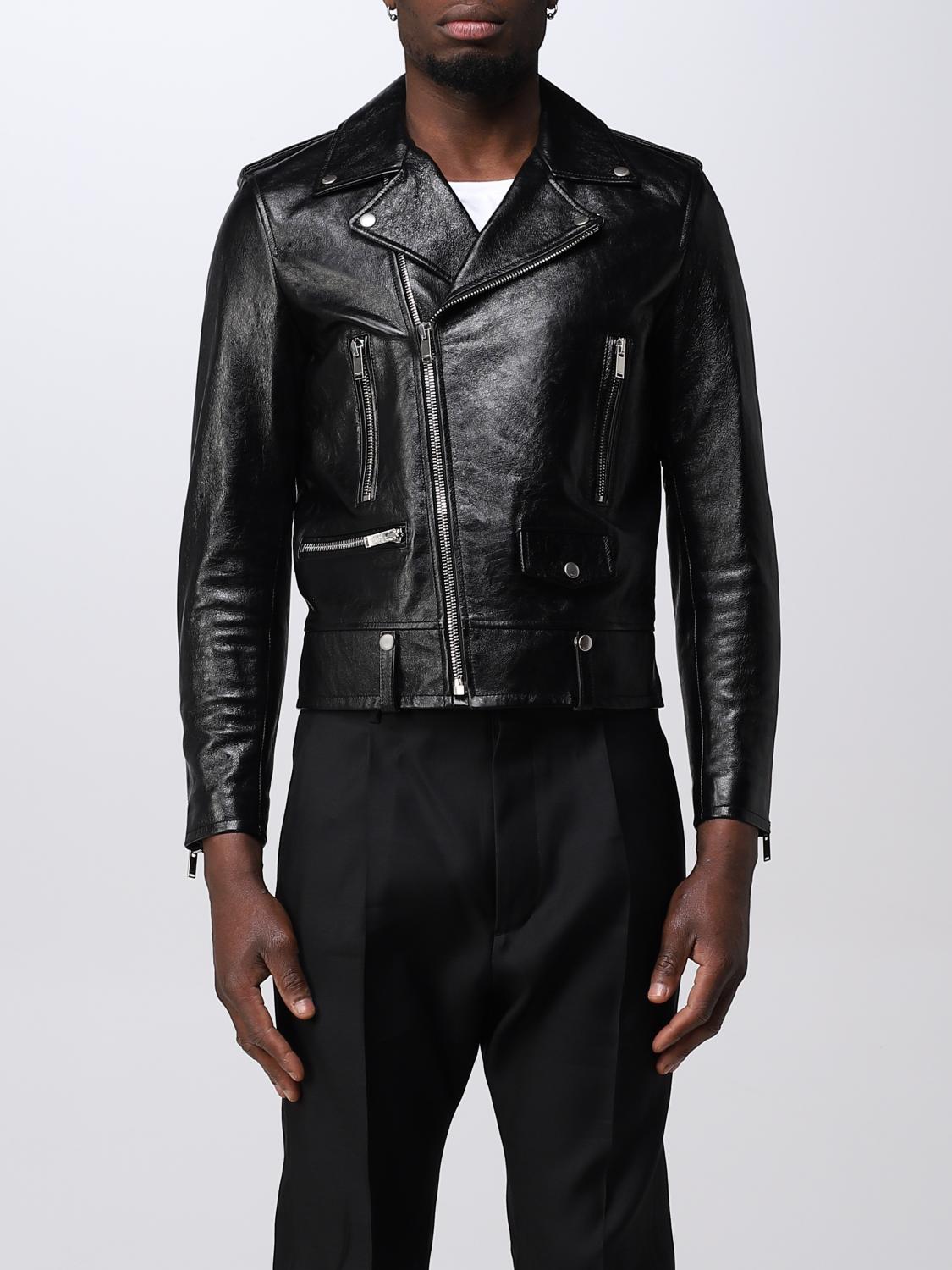 Saint Laurent leather jacket - Black | 484284YC2NI | GIGLIO.COM