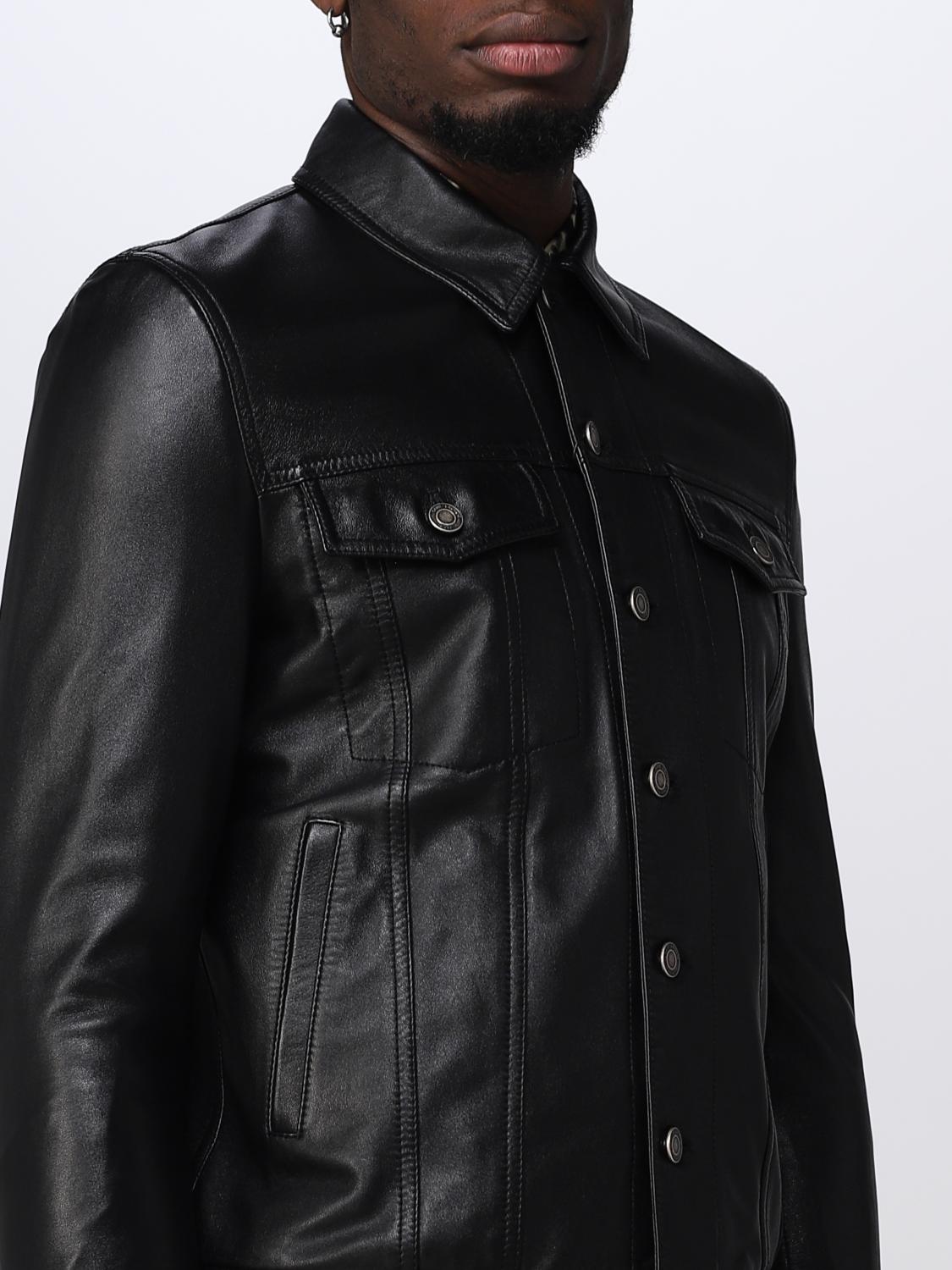 Saint Laurent ジャケット メンズ - ブラック | 529949YC2OC | GIGLIO.COM