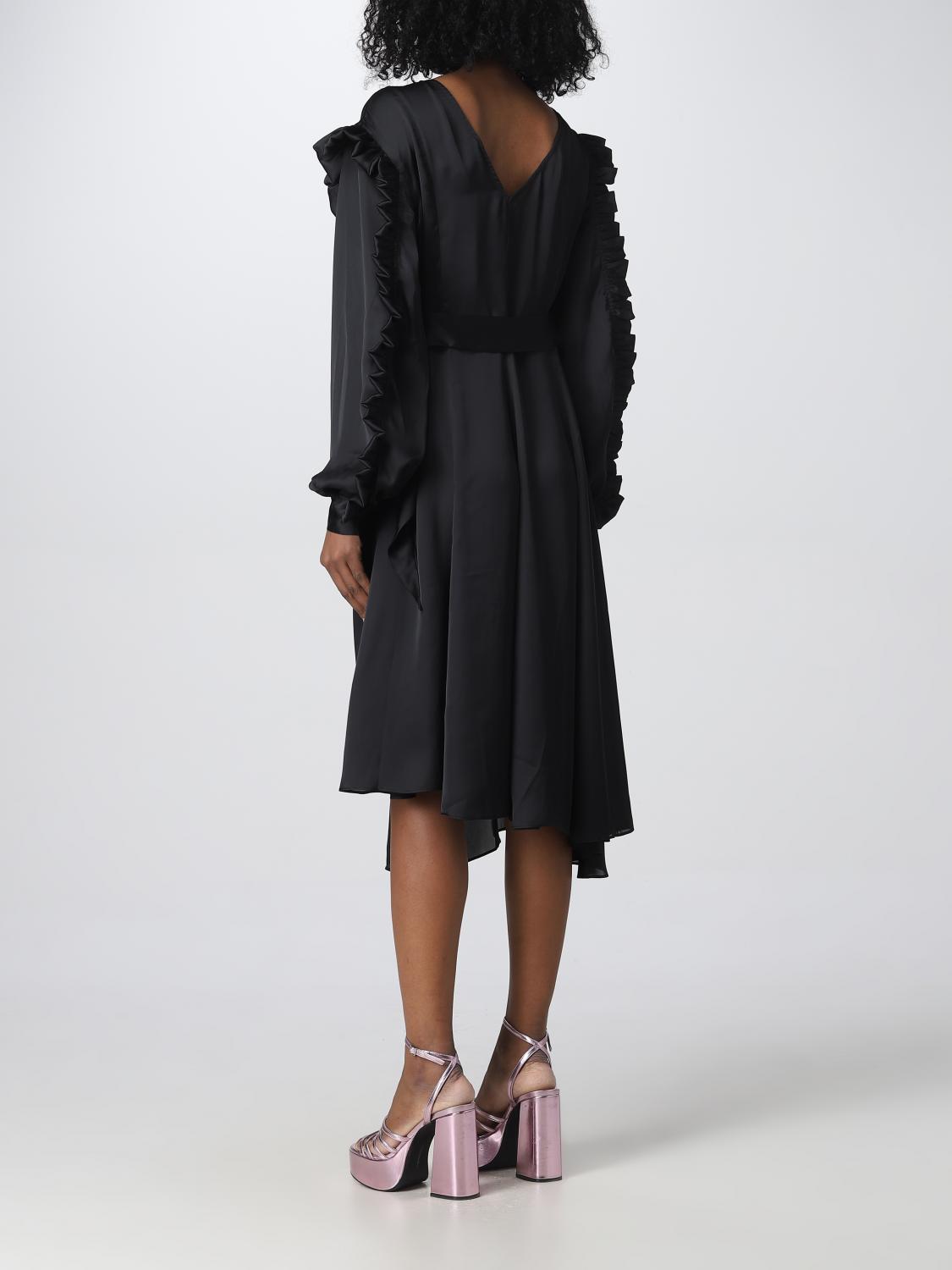 ワンピース REMAIN Woman Dress Black RM2206 1000 Remain Outlet: Dress woman - Black | Remain dress RM2206