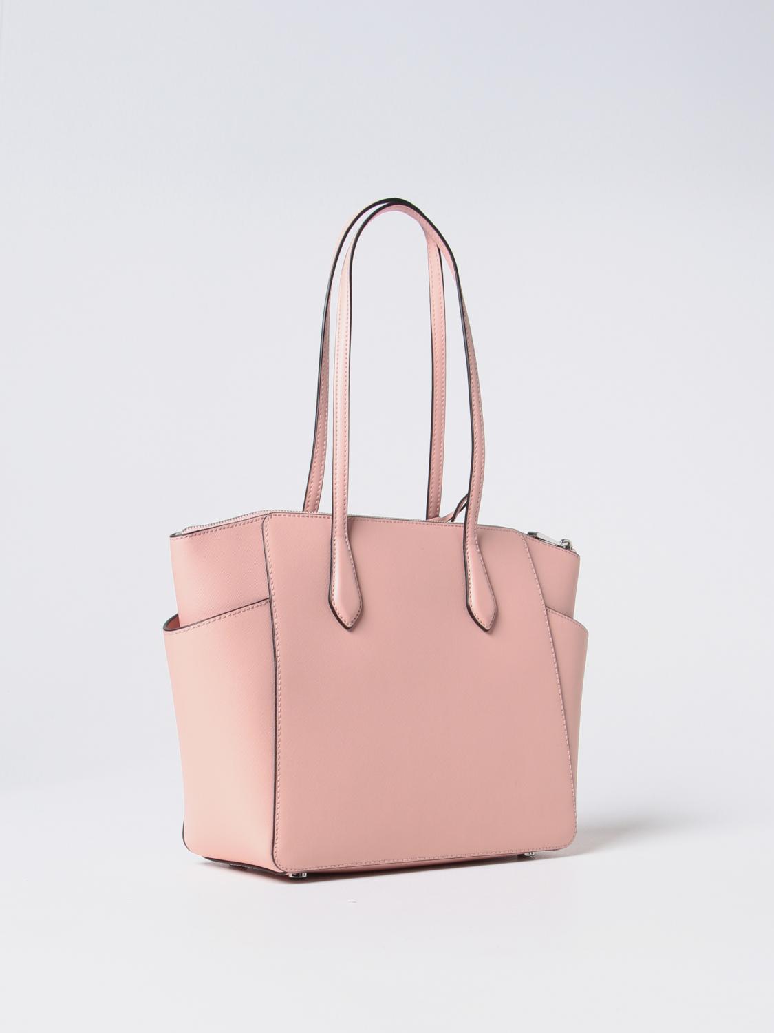 MICHAEL KORS BORSA TOTE: Borsa Marilyn Michael Kors in pelle saffiano, Rosa - Img 2