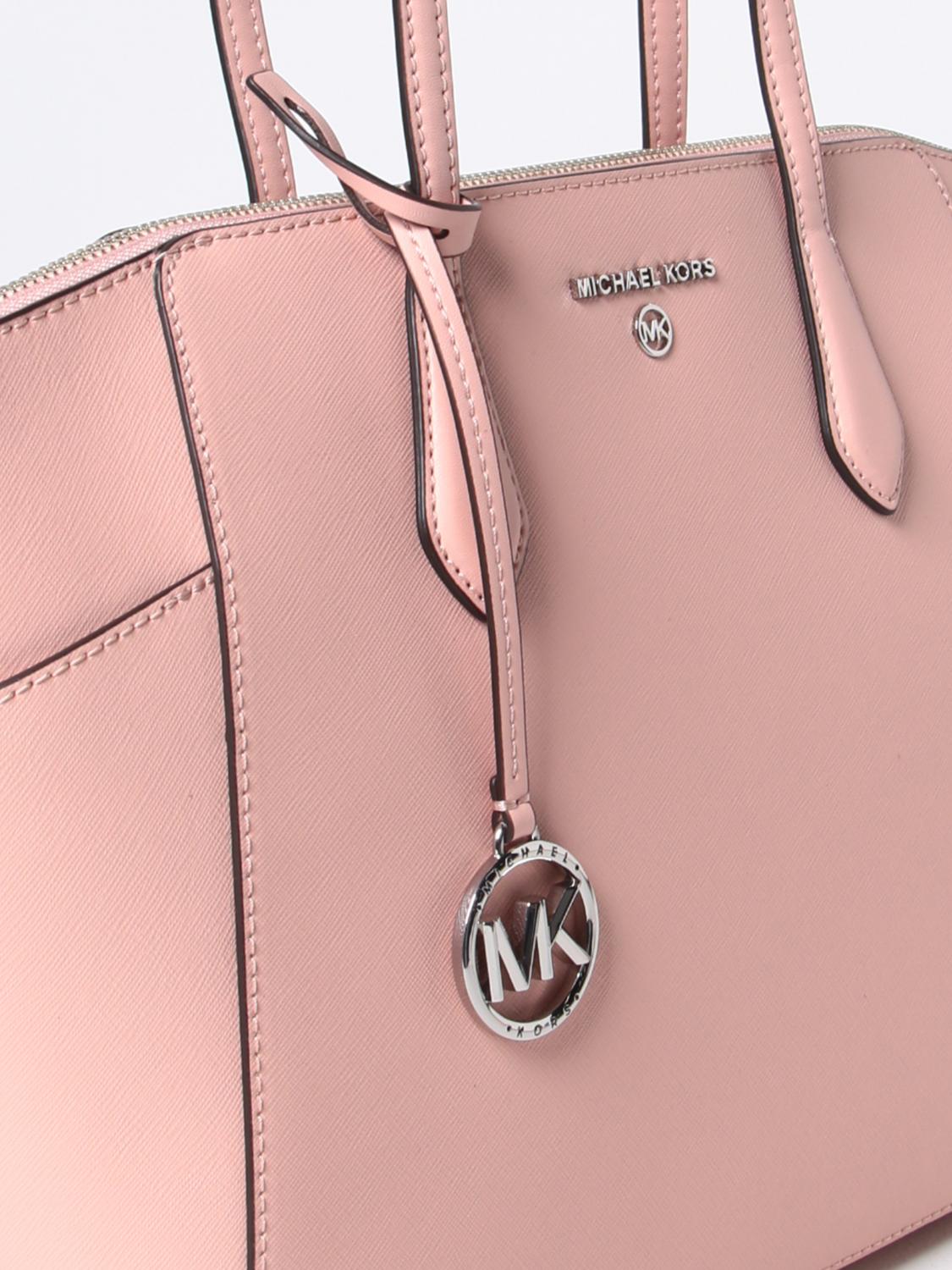 MICHAEL KORS BORSA TOTE: Borsa Marilyn Michael Kors in pelle saffiano, Rosa - Img 3