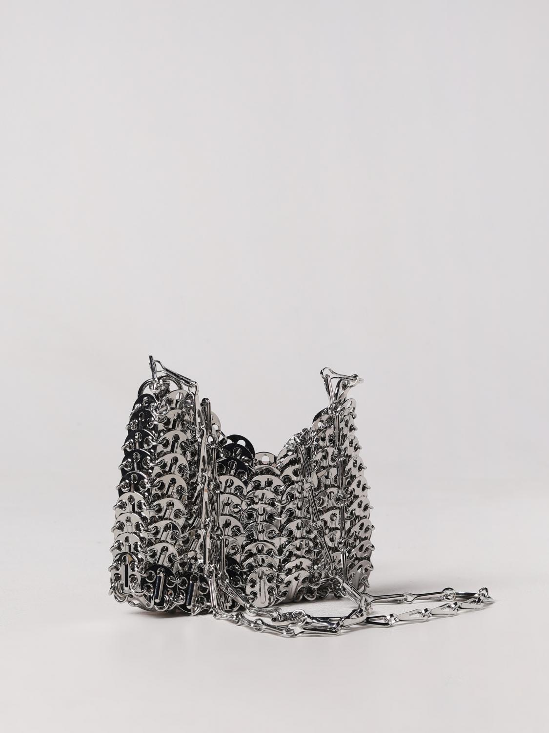 Rabanne Outlet: Shoulder bag woman Paco - Silver | Rabanne