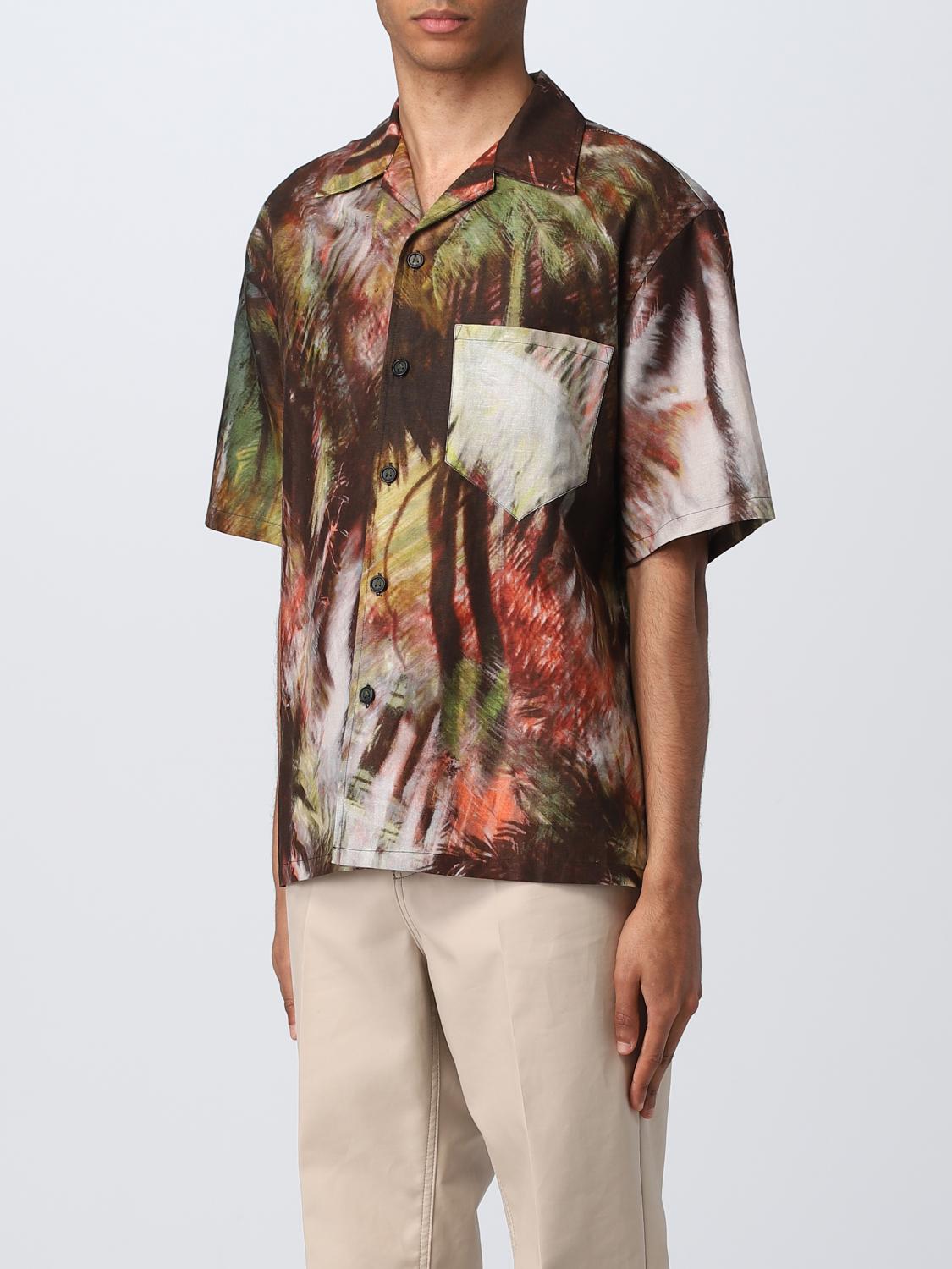 ALANUI CAMICIA: Camicia Alanui in misto lino e cotone, Fantasia - Img 3