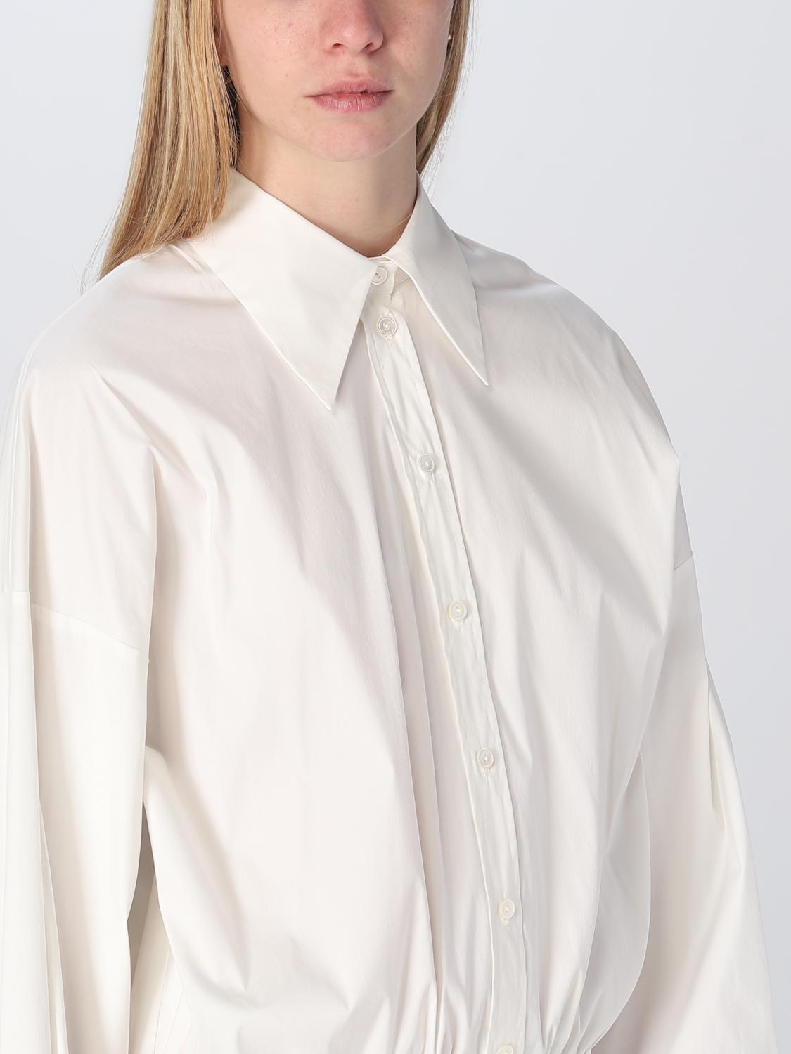 BLUMARINE ABITO: Abito Blumarine in misto cotone, Bianco - Img 4