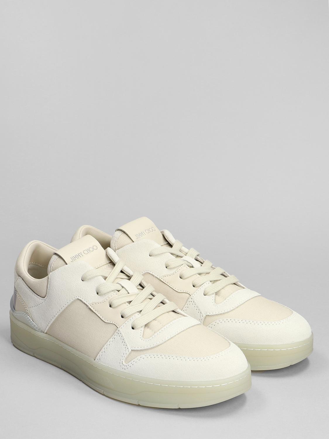 Jimmy Choo Sneakers men - Beige | FLORENTNVT | GIGLIO.COM