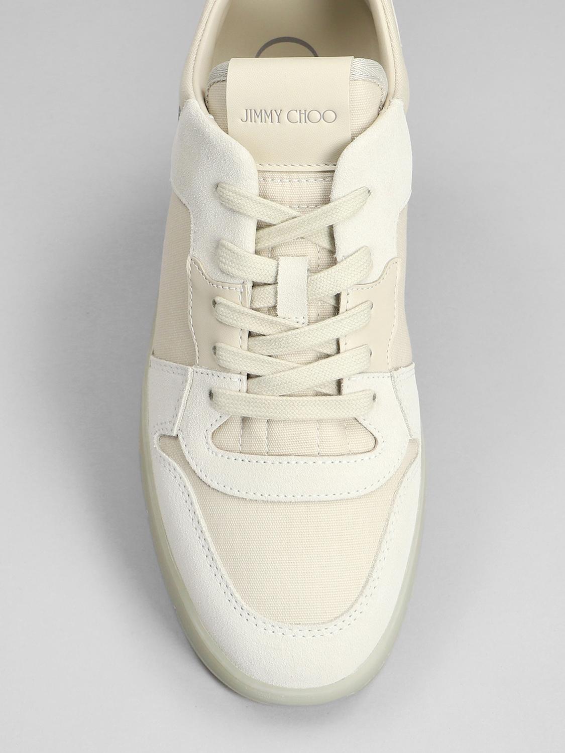 Jimmy Choo Sneakers men - Beige | FLORENTNVT | GIGLIO.COM