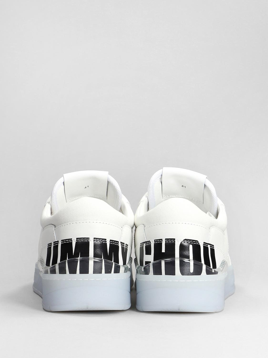 JIMMY CHOO SNEAKERS: Sneakers men Jimmy Choo, White - Img 3