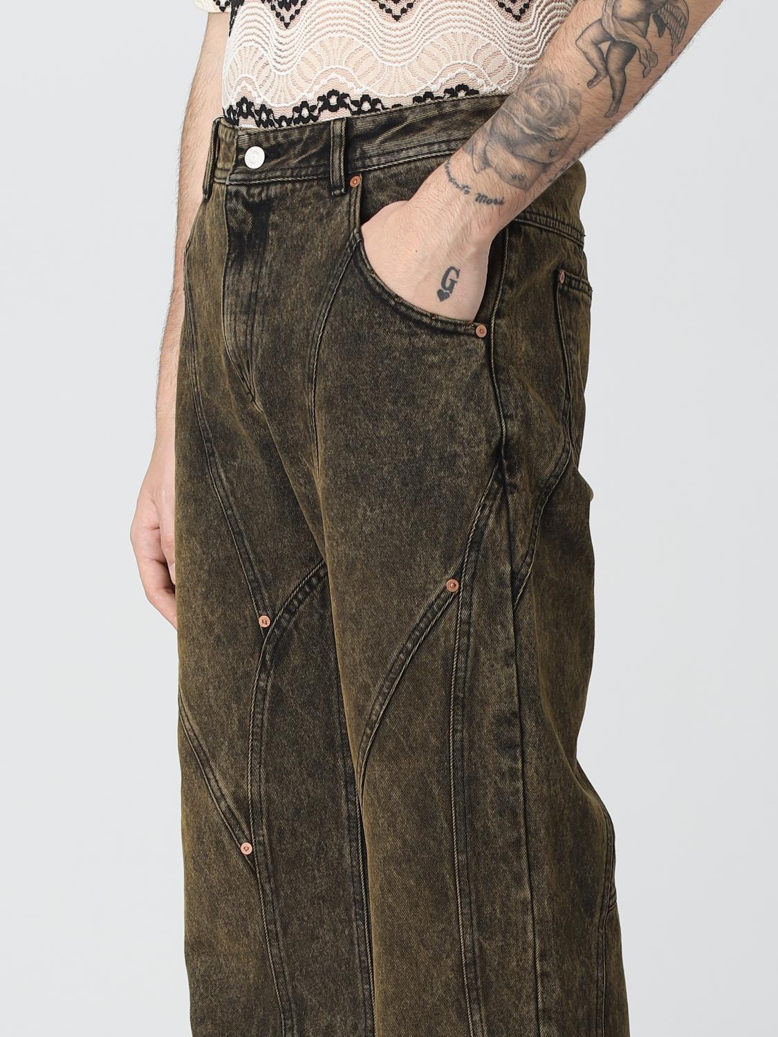 ANDERSSON BELL JEANS: Jeans Andersson Bell in denim, Marrone - Img 5