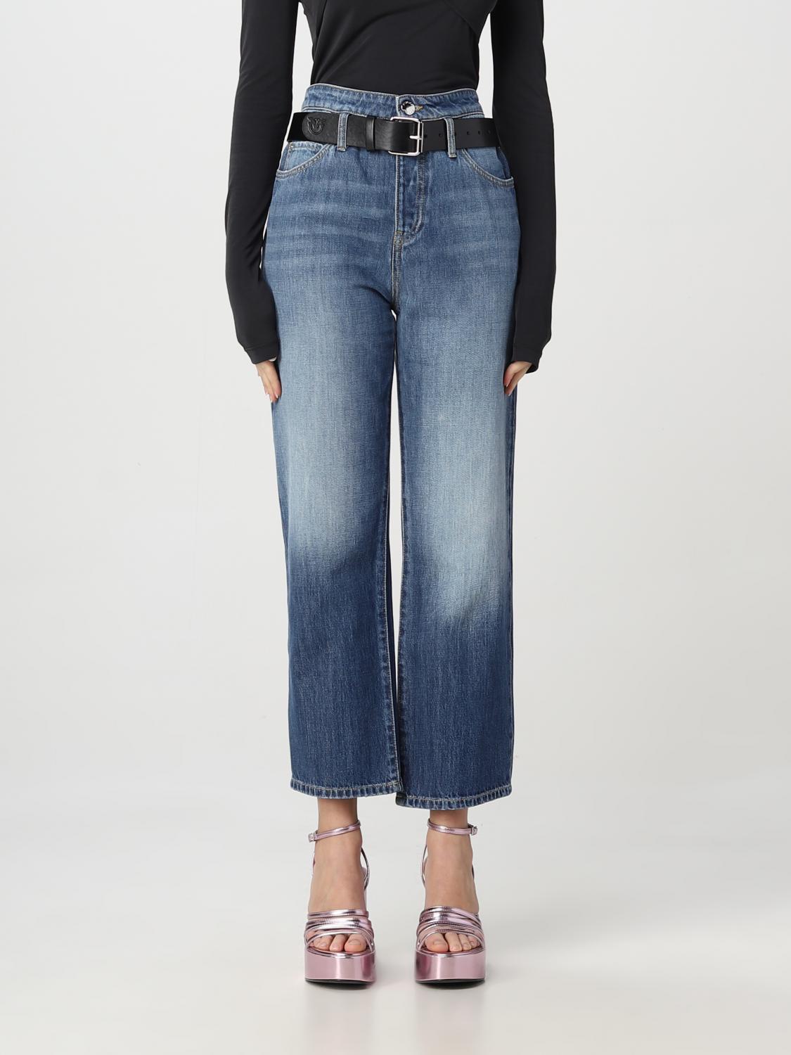 デニム・ジーパン PINKO Woman Jeans Denim 100114A0HG PJ3 Pinko Outlet: Jeans woman - Denim | Pinko jeans 100114A0HG