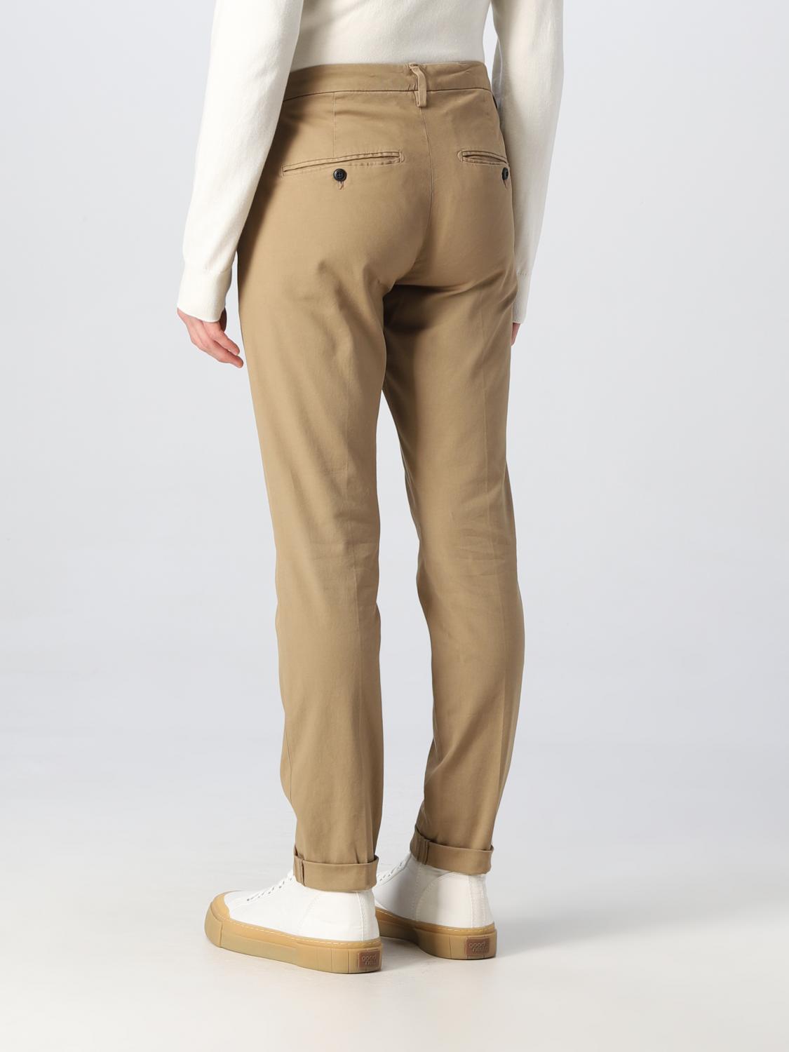 DONDUP PANTS: Dondup cotton pants, Beige - Img 2
