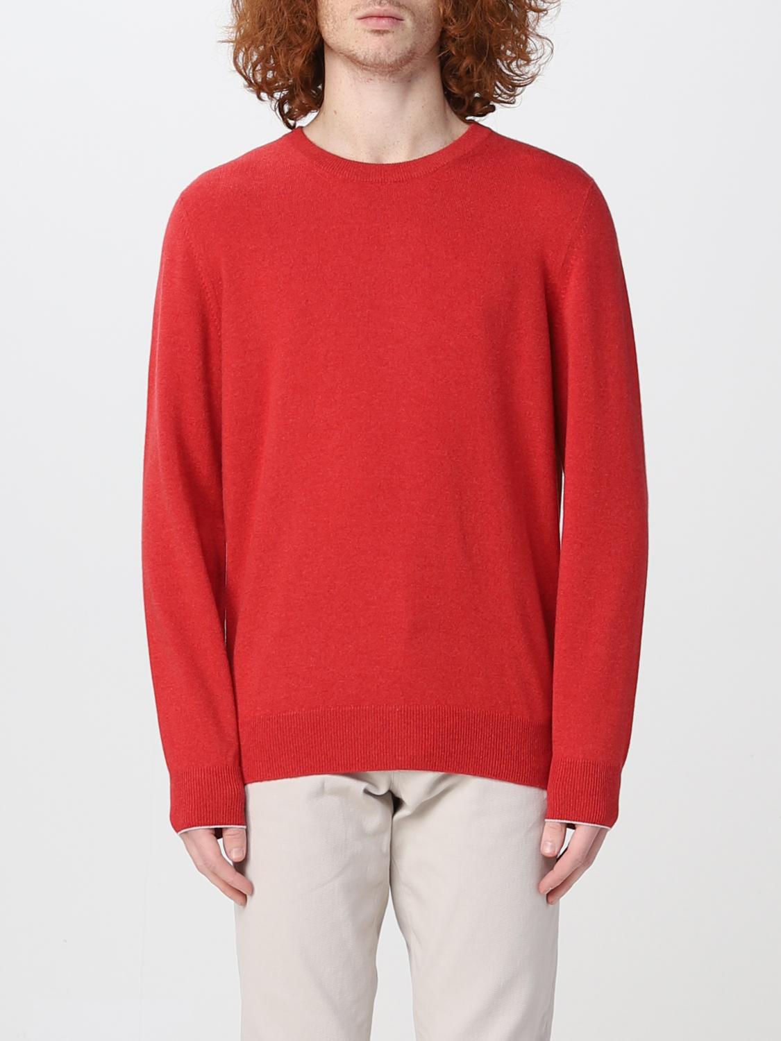 BRUNELLO CUCINELLI PULLOVER: Pullover herren Brunello Cucinelli, Fuchsia - Img 1