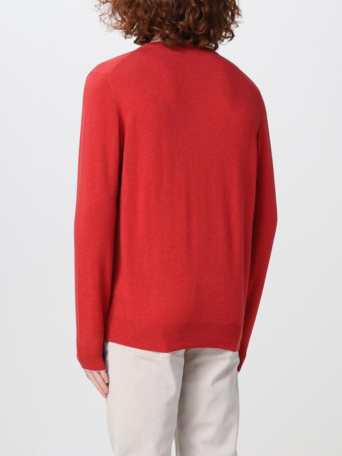 BRUNELLO CUCINELLI PULLOVER: Pullover herren Brunello Cucinelli, Fuchsia - Img 3