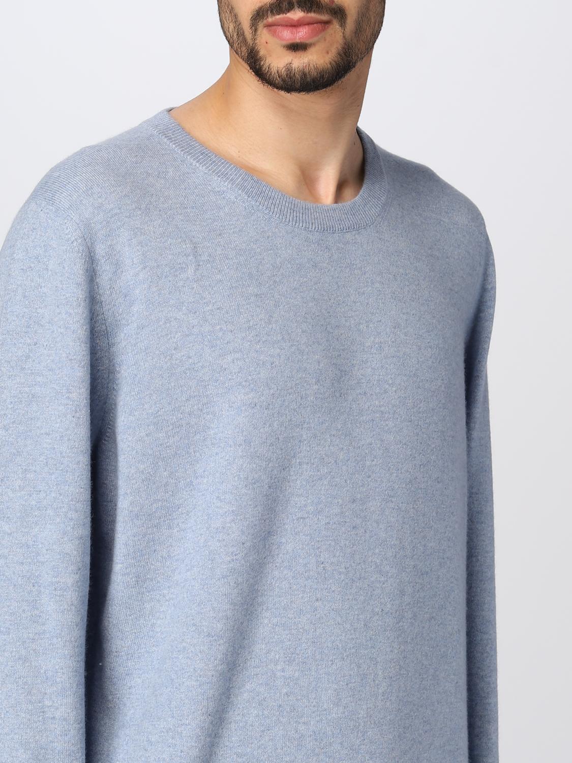 BRUNELLO CUCINELLI PULLOVER: Pullover herren Brunello Cucinelli, Blau - Img 5