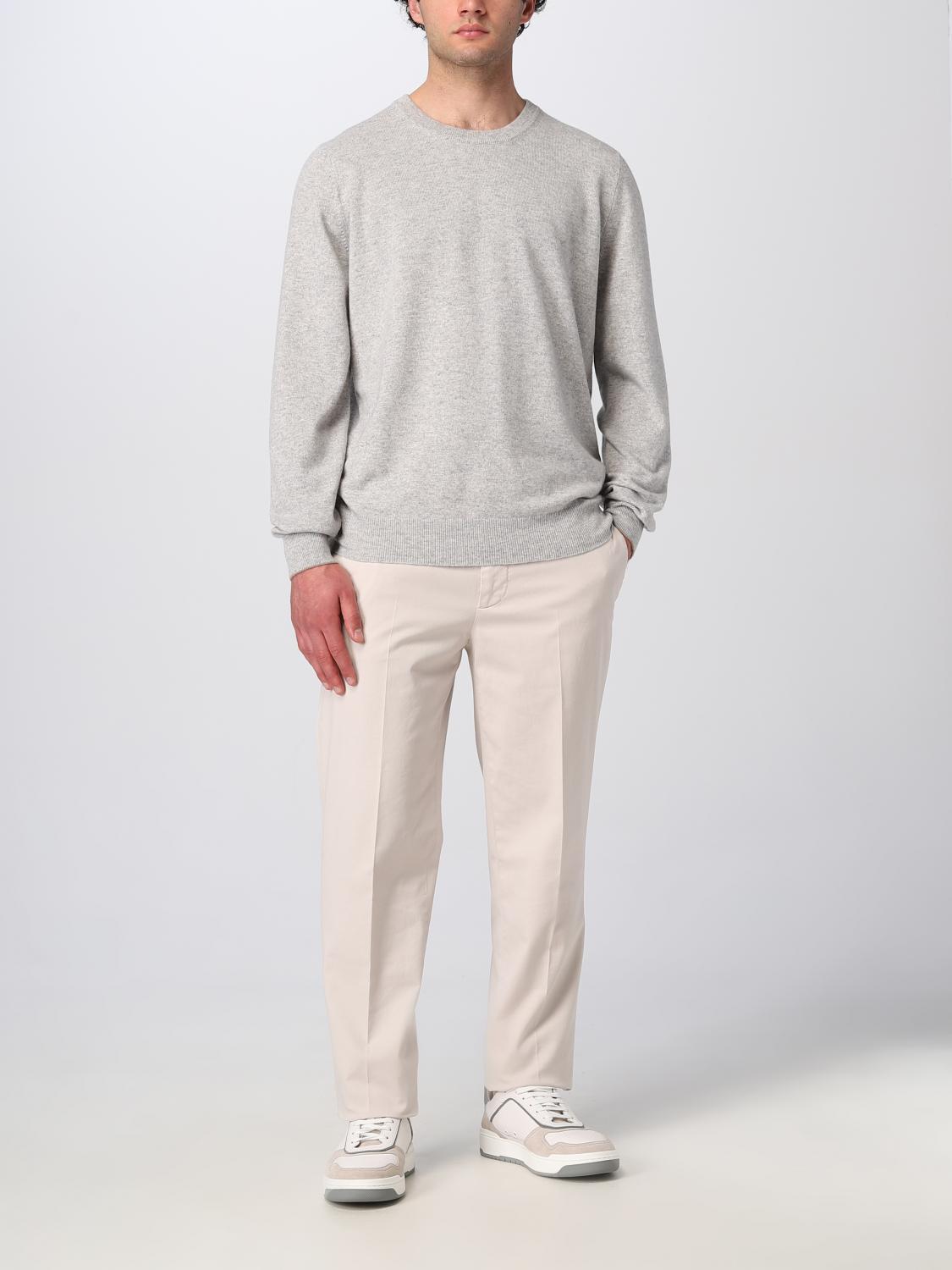 BRUNELLO CUCINELLI PULLOVER: Pullover herren Brunello Cucinelli, Grau - Img 2