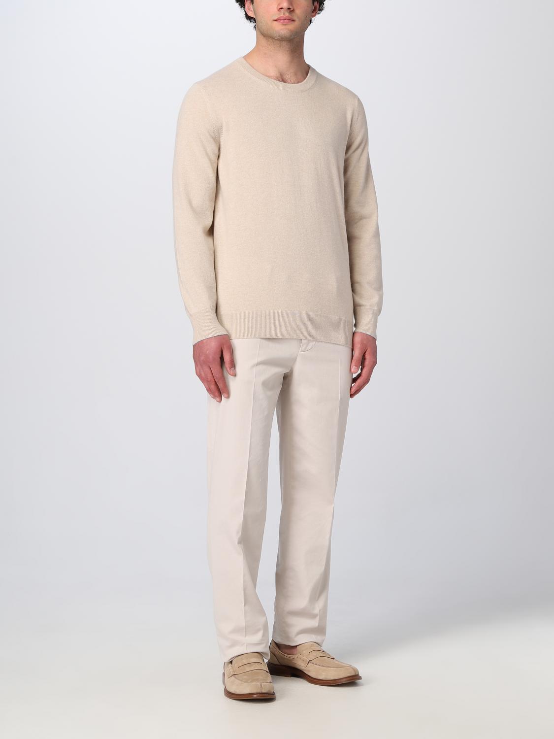 BRUNELLO CUCINELLI PULLOVER: Pullover herren Brunello Cucinelli, Beige - Img 2
