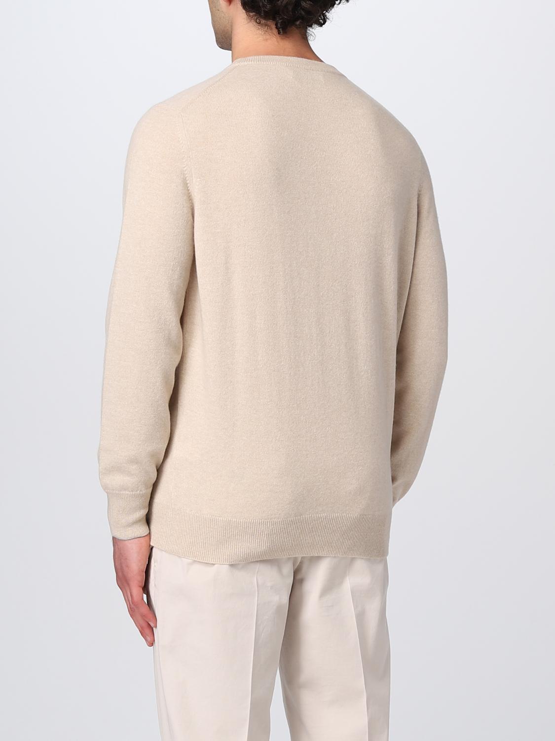 BRUNELLO CUCINELLI PULLOVER: Pullover herren Brunello Cucinelli, Beige - Img 3
