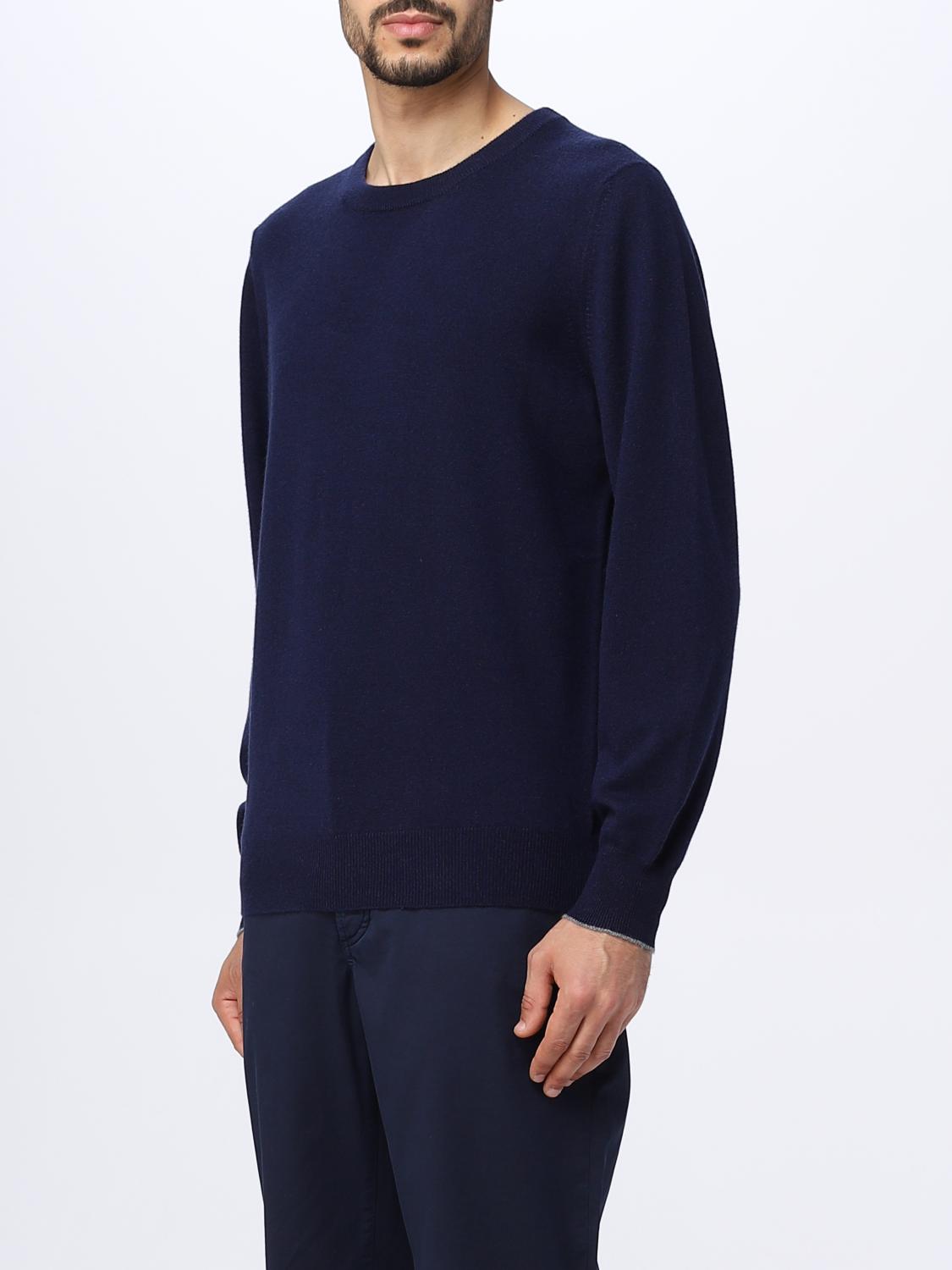 BRUNELLO CUCINELLI PULL: Pull homme Brunello Cucinelli, Bleu 1 - Img 4