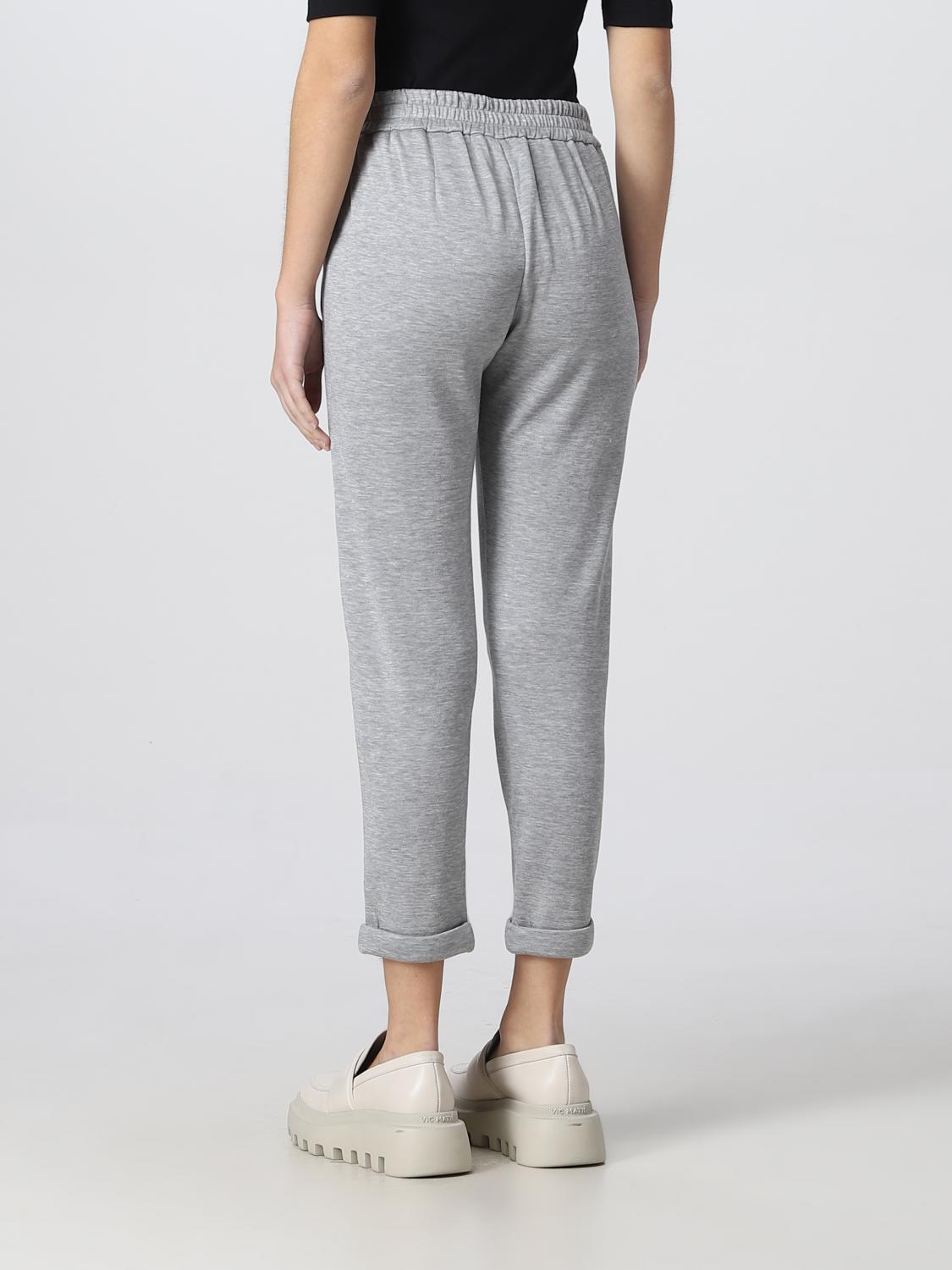 BRUNELLO CUCINELLI HOSE: Hose damen Brunello Cucinelli, Grau - Img 3