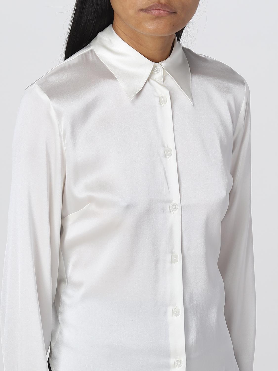 PINKO CAMICIA: Camicia Pinko in raso , Bianco - Img 3