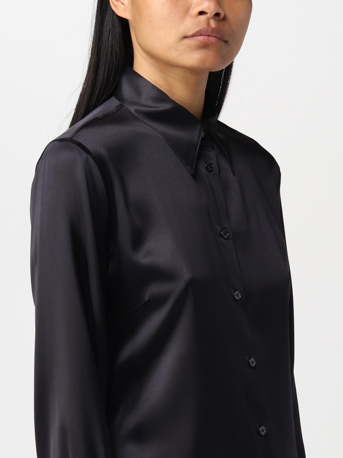 PINKO HEMDBLUSE: Hemdbluse damen Pinko, Schwarz - Img 3