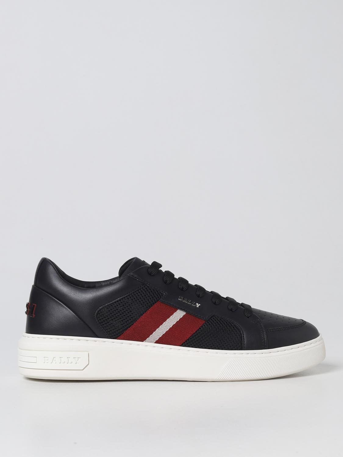 BALLY BASKETS: Baskets homme Bally, Noir - Img 1