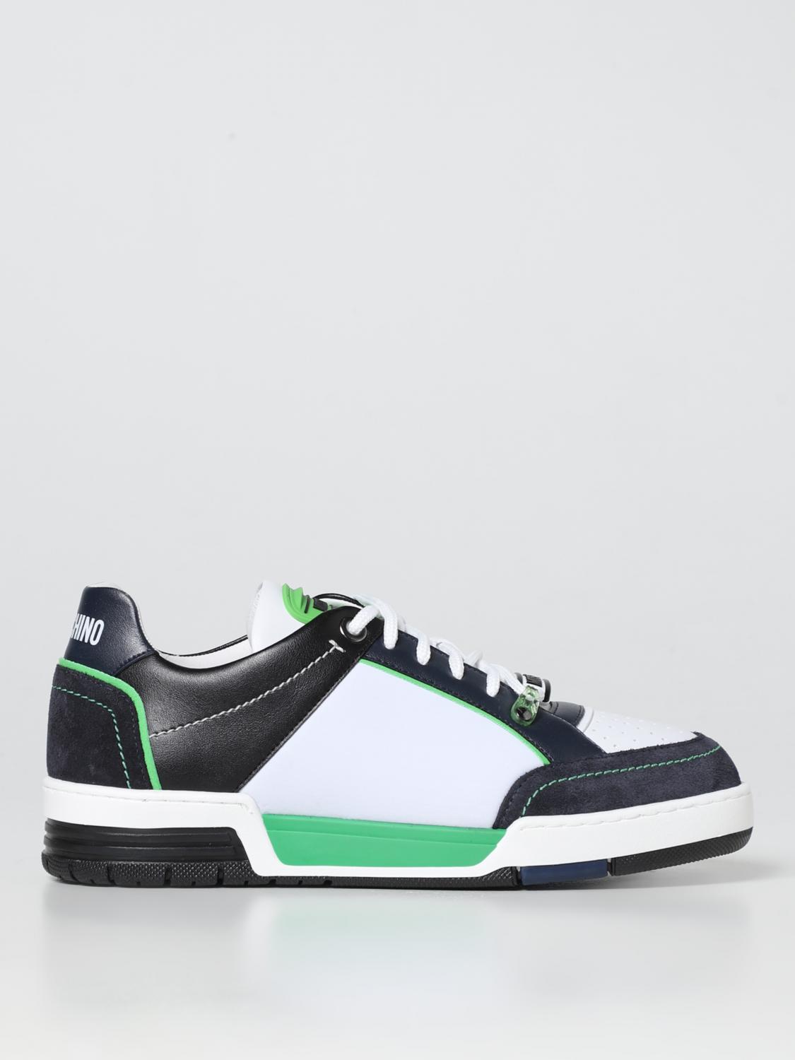 MOSCHINO COUTURE: Sneakers men - White | Moschino Couture