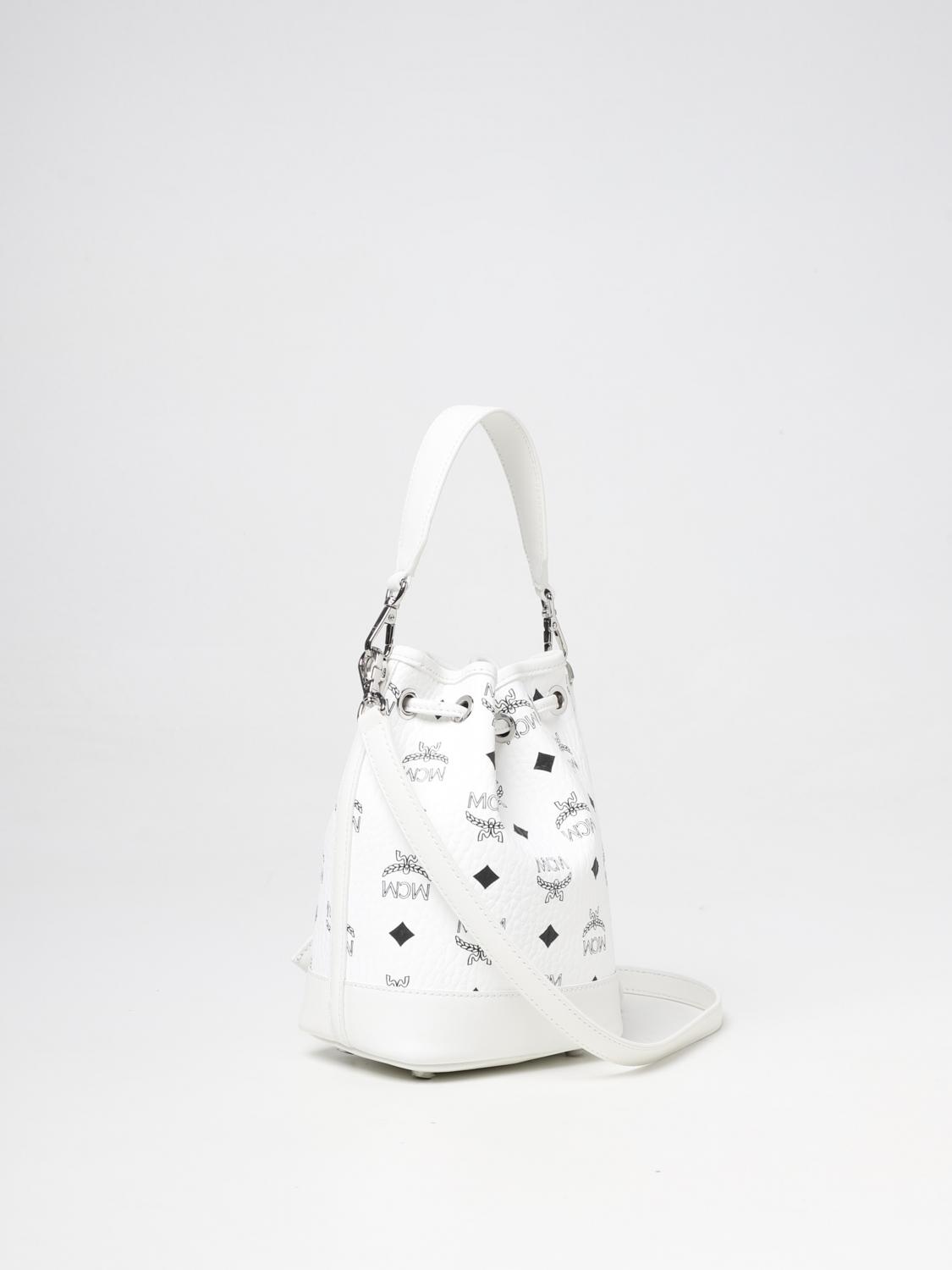 MCM MINI BAG: Handbag woman Mcm, White - Img 2