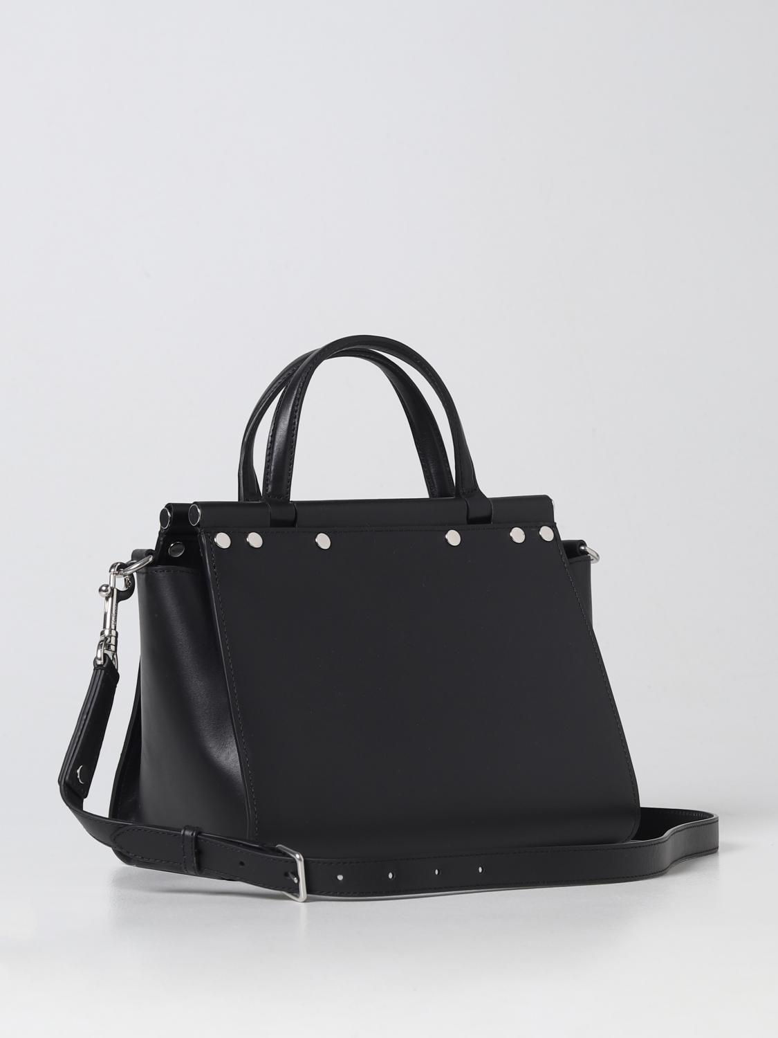 MULBERRY BORSA A MANO: Borsa Iris Mulberry in pelle, Nero - Img 2