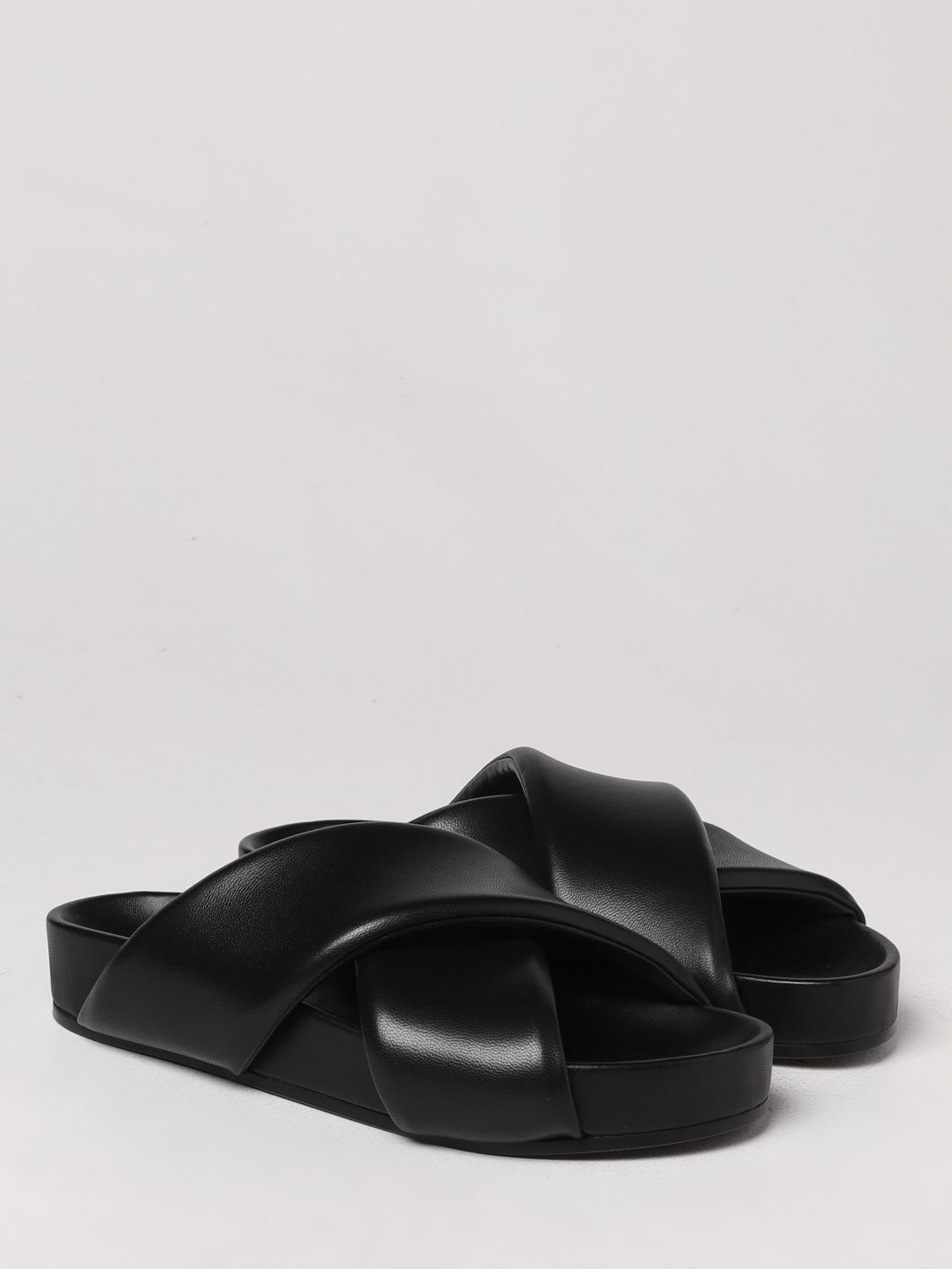JIL SANDER SANDALI: Sandalo Jil Sander in nappa, Nero - Img 2