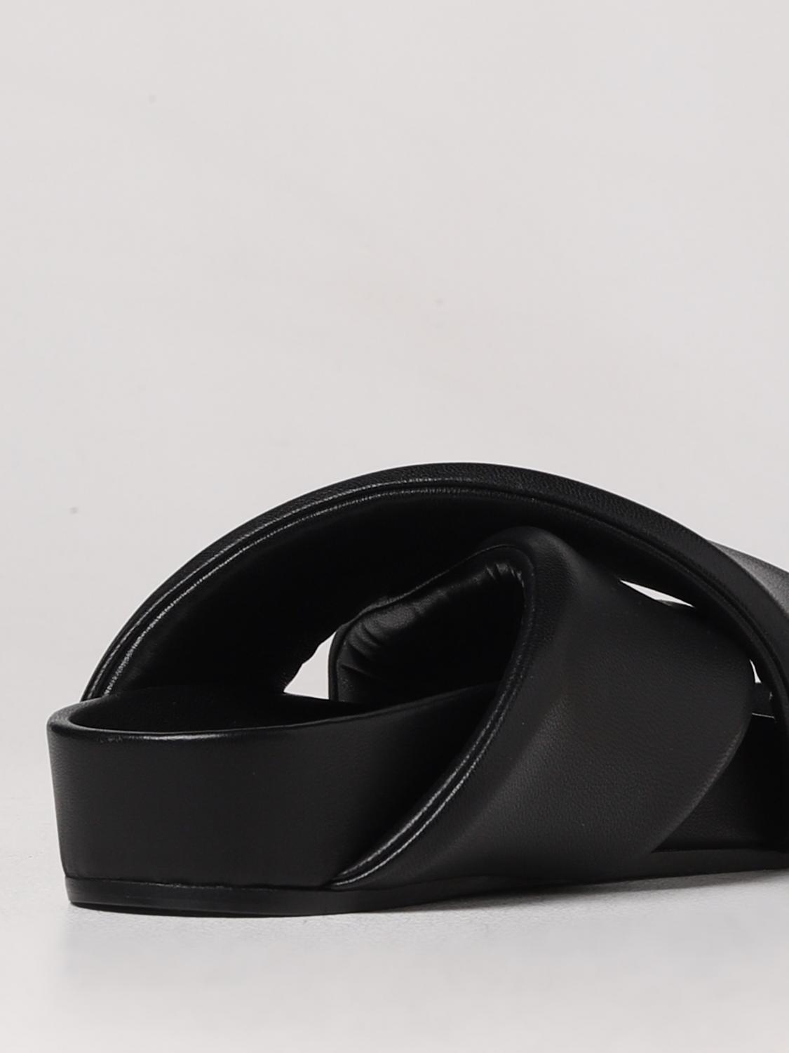 JIL SANDER SANDALI: Sandalo Jil Sander in nappa, Nero - Img 3