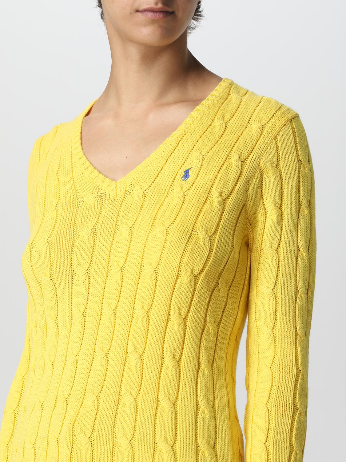POLO RALPH LAUREN JERSEY: Jersey mujer Polo Ralph Lauren, Amarillo - Img 3