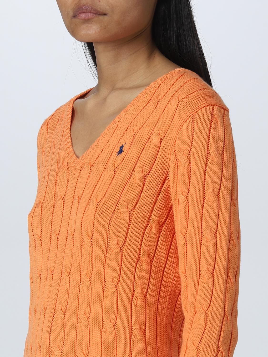 POLO RALPH LAUREN JERSEY: Jersey mujer Polo Ralph Lauren, Naranja - Img 3