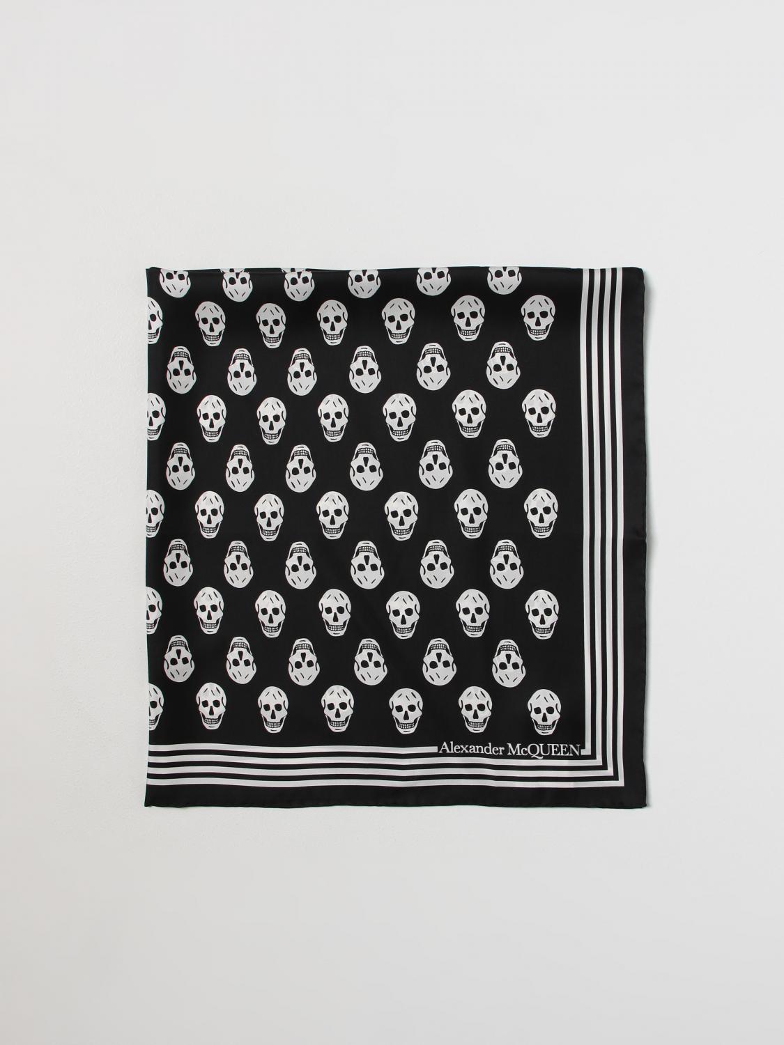 Giglio Foulard Skull Alexander McQueen in seta