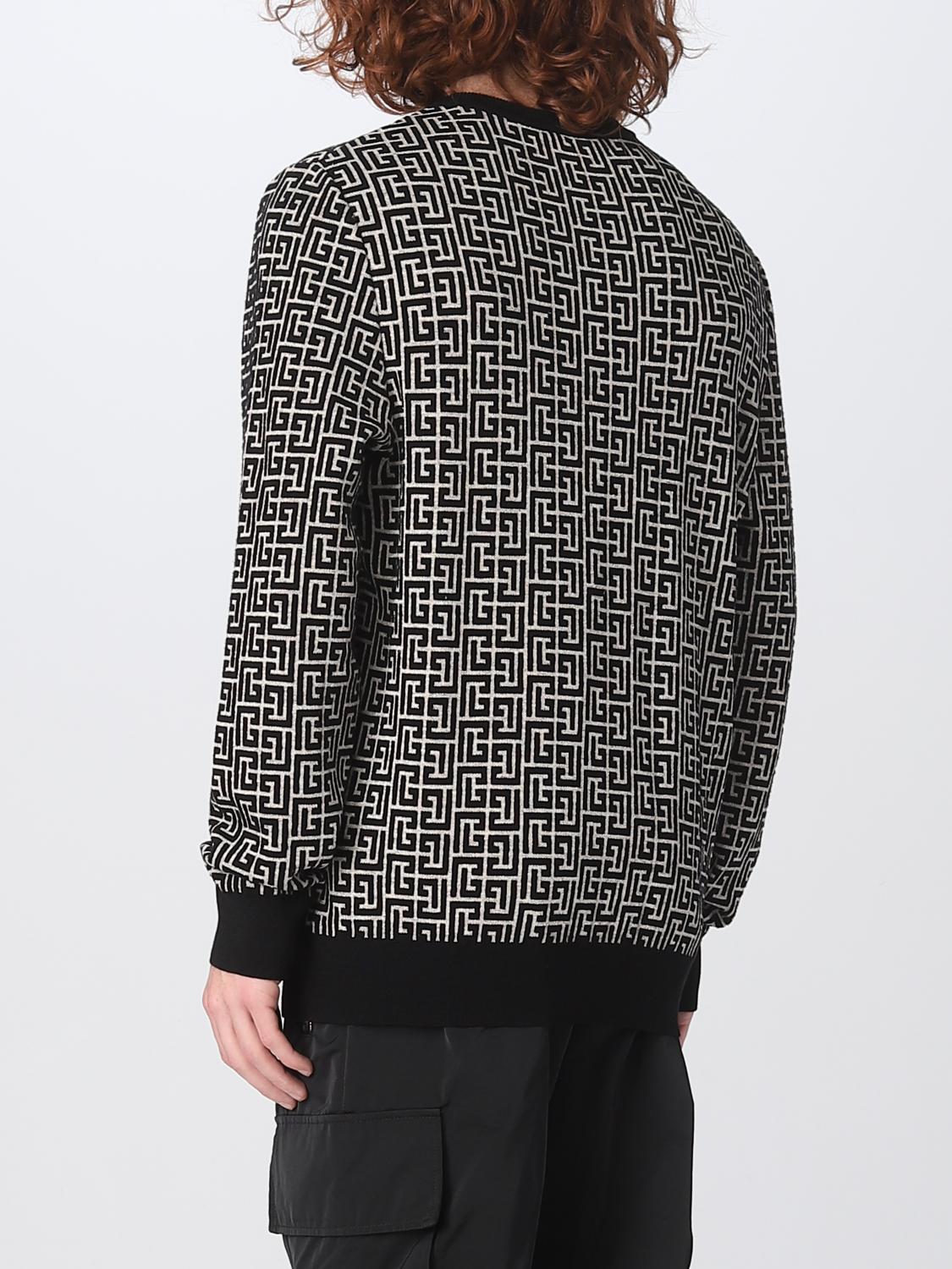 BALMAIN JERSEY: Sudadera hombre Balmain, Marfil - Img 3