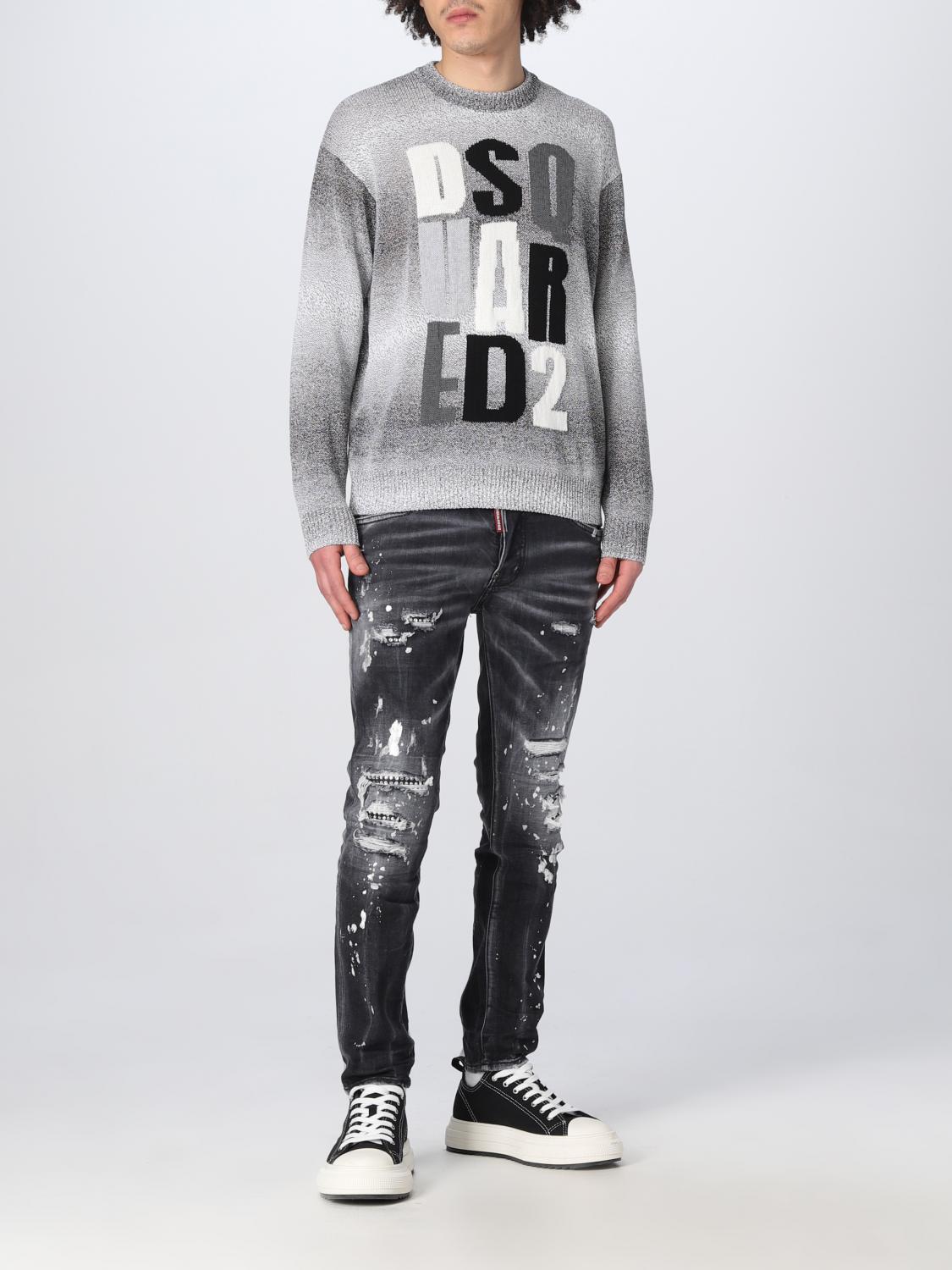 DSQUARED2 JEANS: Jeans hombre Dsquared2, Negro - Img 2