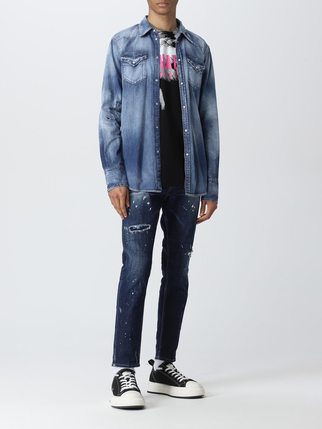 DSQUARED2 JEANS: Jeans hombre Dsquared2, Denim - Img 2