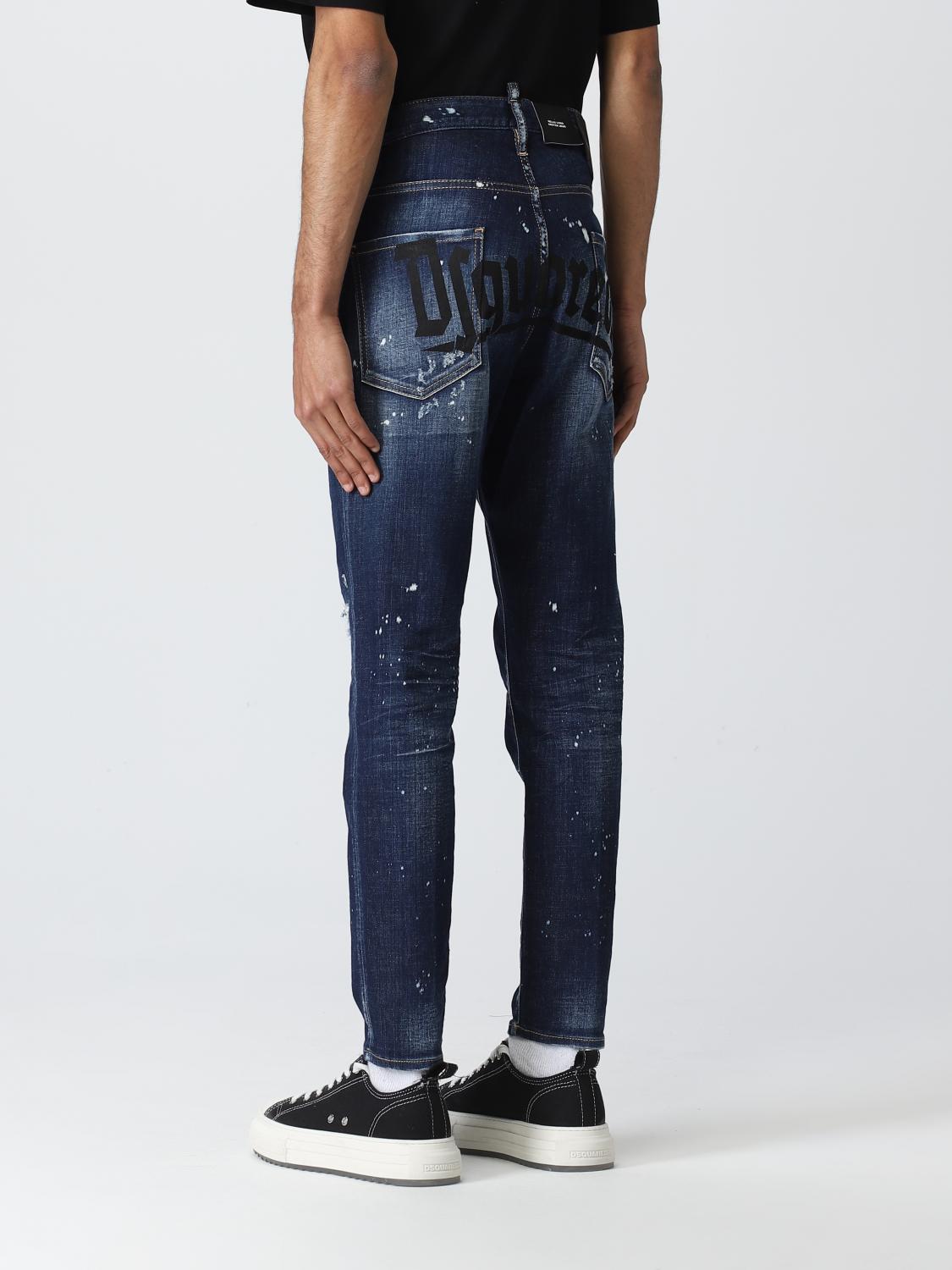 DSQUARED2 JEANS: Jeans hombre Dsquared2, Denim - Img 3