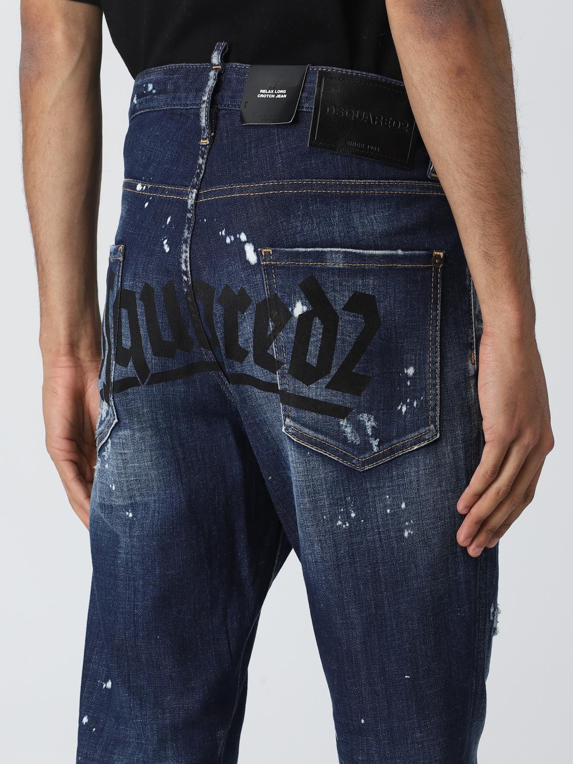 DSQUARED2 JEANS: Jeans hombre Dsquared2, Denim - Img 4