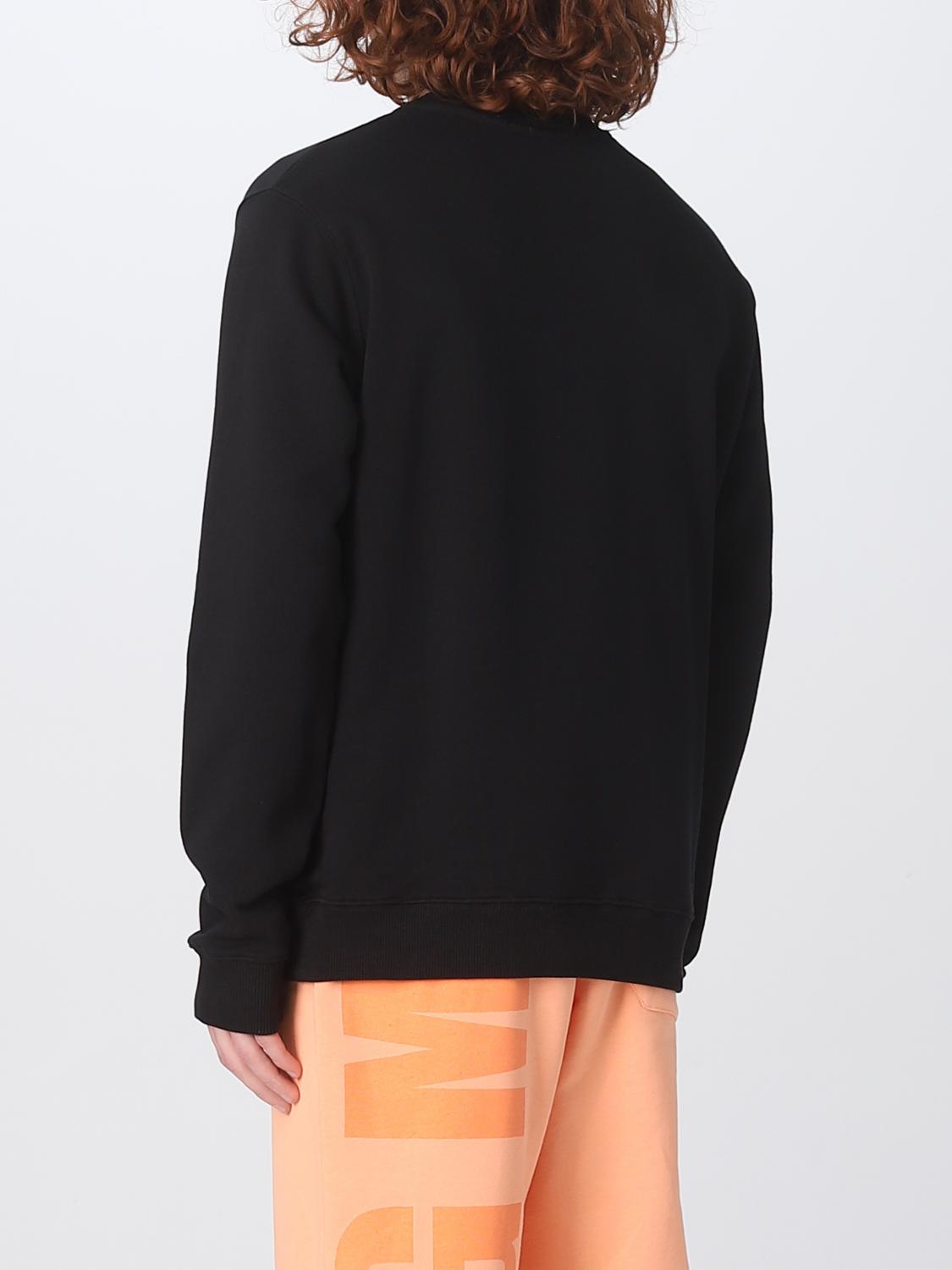 MSGM SWEATSHIRT: Pullover herren MSGM, Schwarz - Img 3