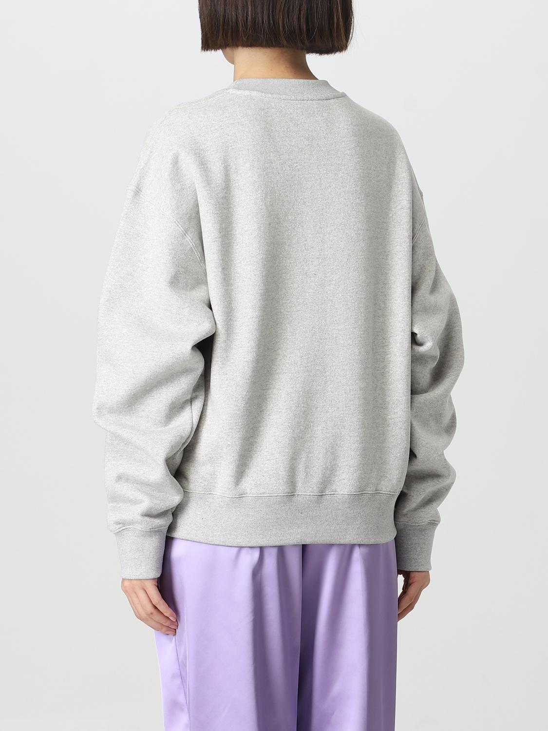 JIL SANDER FELPA: Felpa Jil Sander in cotone, Grigio - Img 3