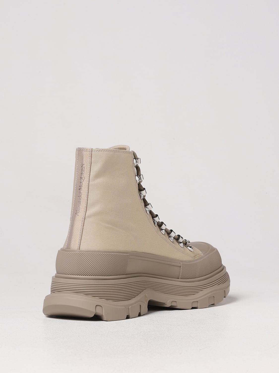 MCQUEEN BOOTS: Boots men McQueen, Beige - Img 3