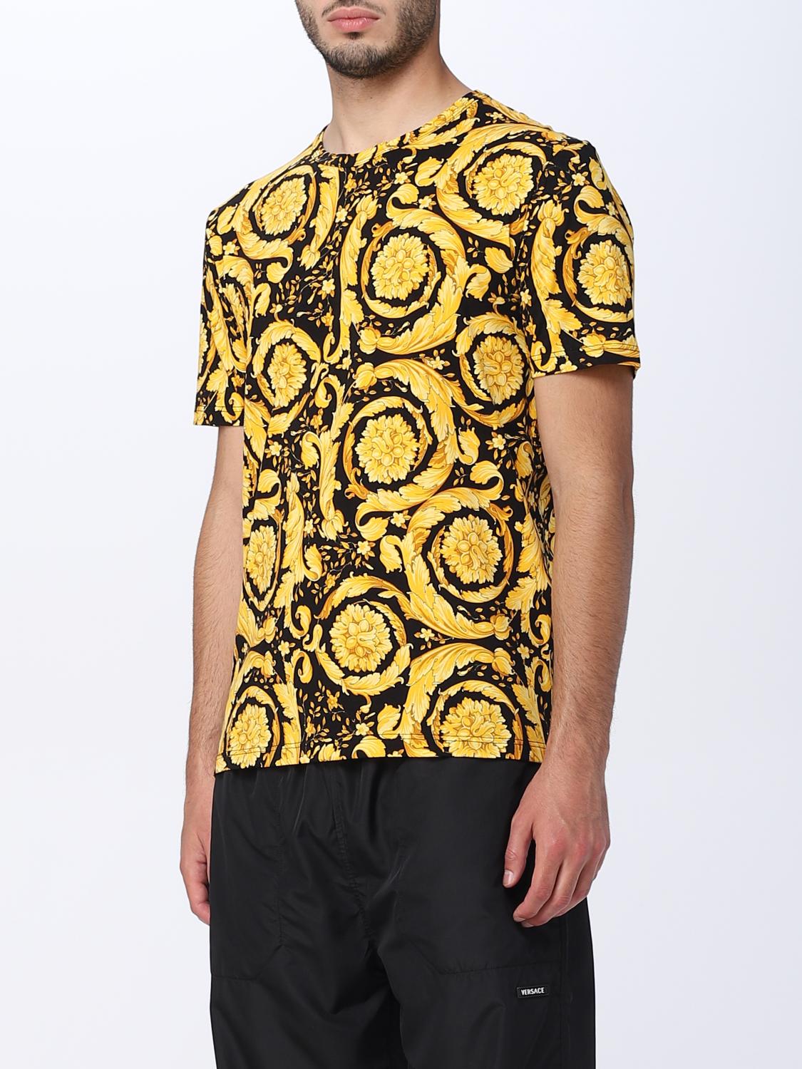 VERSACE T-SHIRT: T-shirt men Versace, Black - Img 4