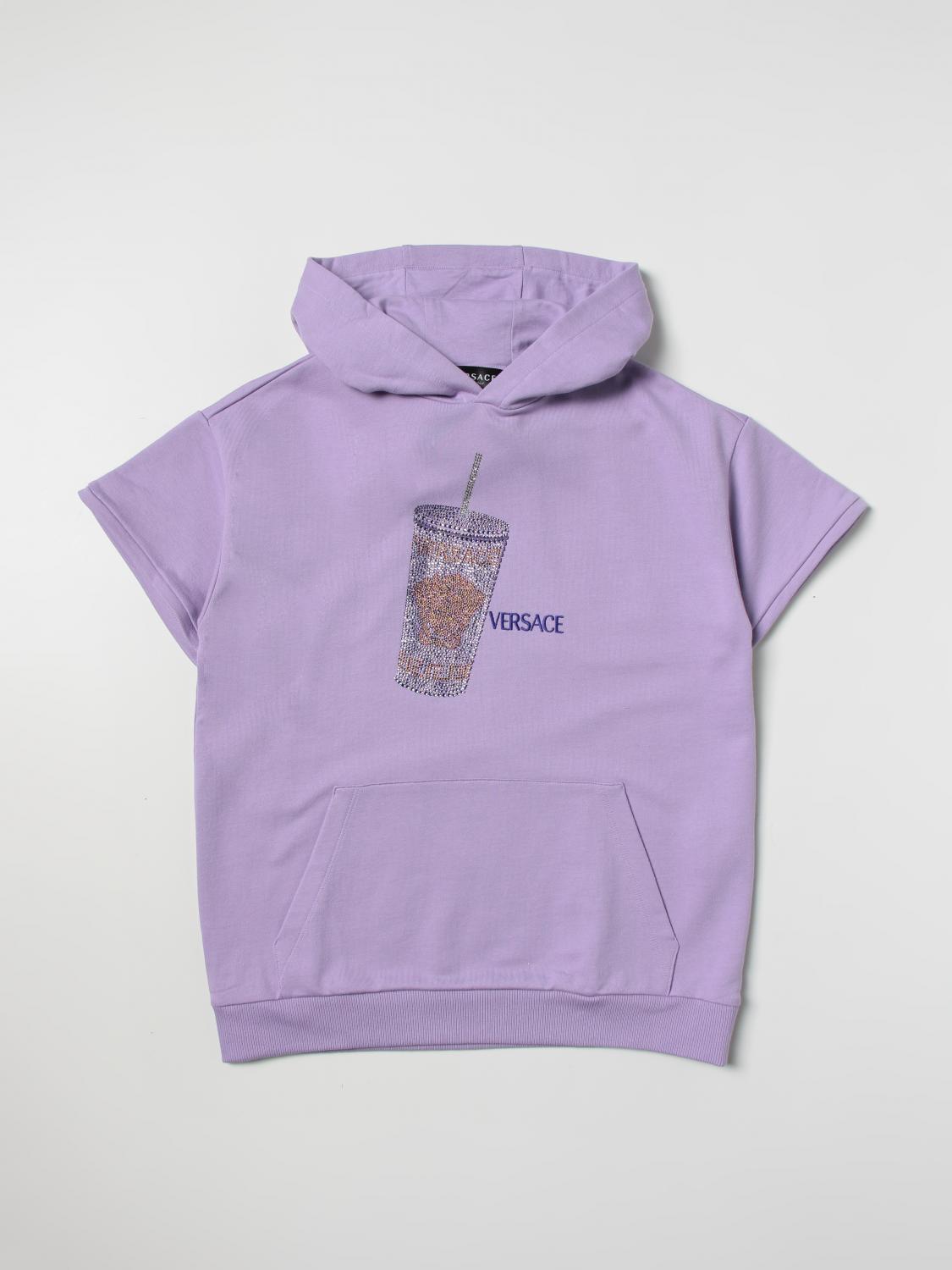 VERSACE JERSEY: Jersey niños Versace Young, Violeta - Img 1