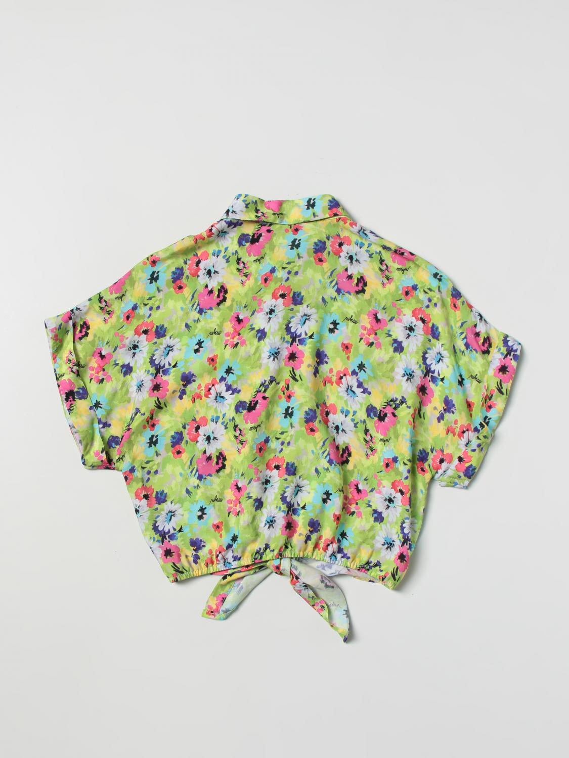 MSGM KIDS CAMISA: Camisa niños MSGM Kids, Verde - Img 2