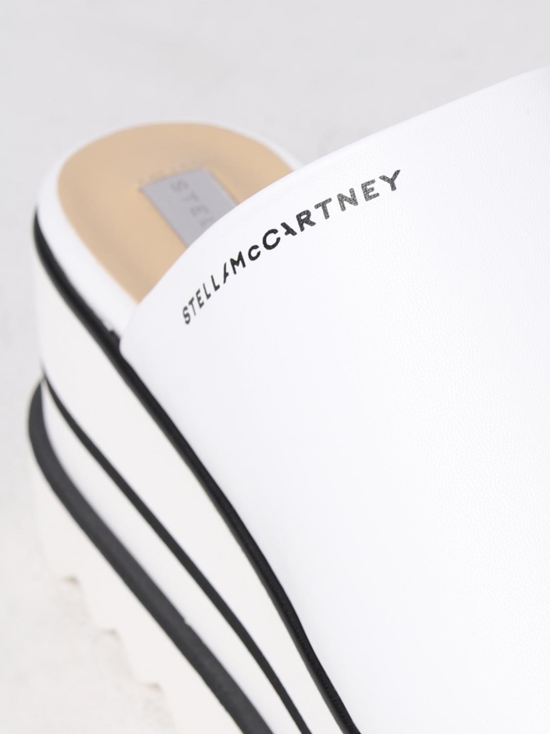 STELLA MCCARTNEY：フラットサンダル レディース - ホワイト | GIGLIO