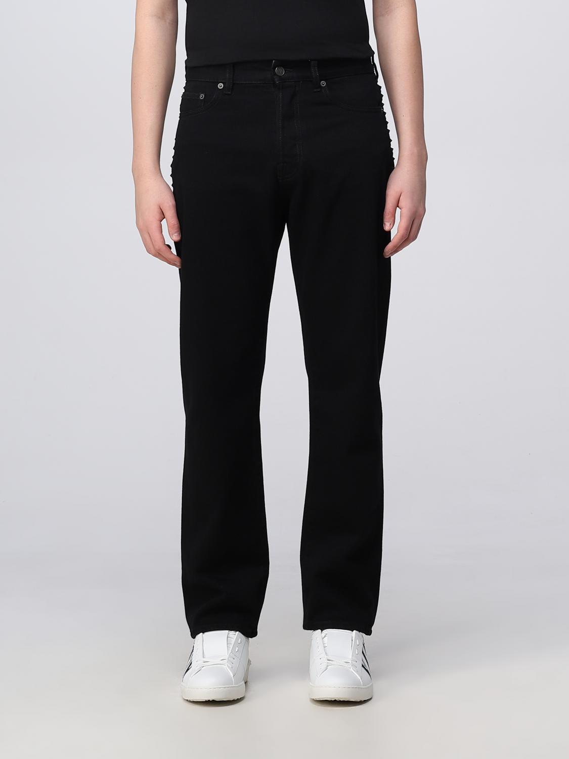 VALENTINO JEANS: Jeans men Valentino, Black - Img 1