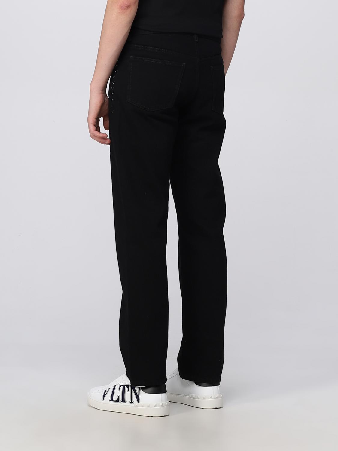 VALENTINO JEANS: Jeans men Valentino, Black - Img 3