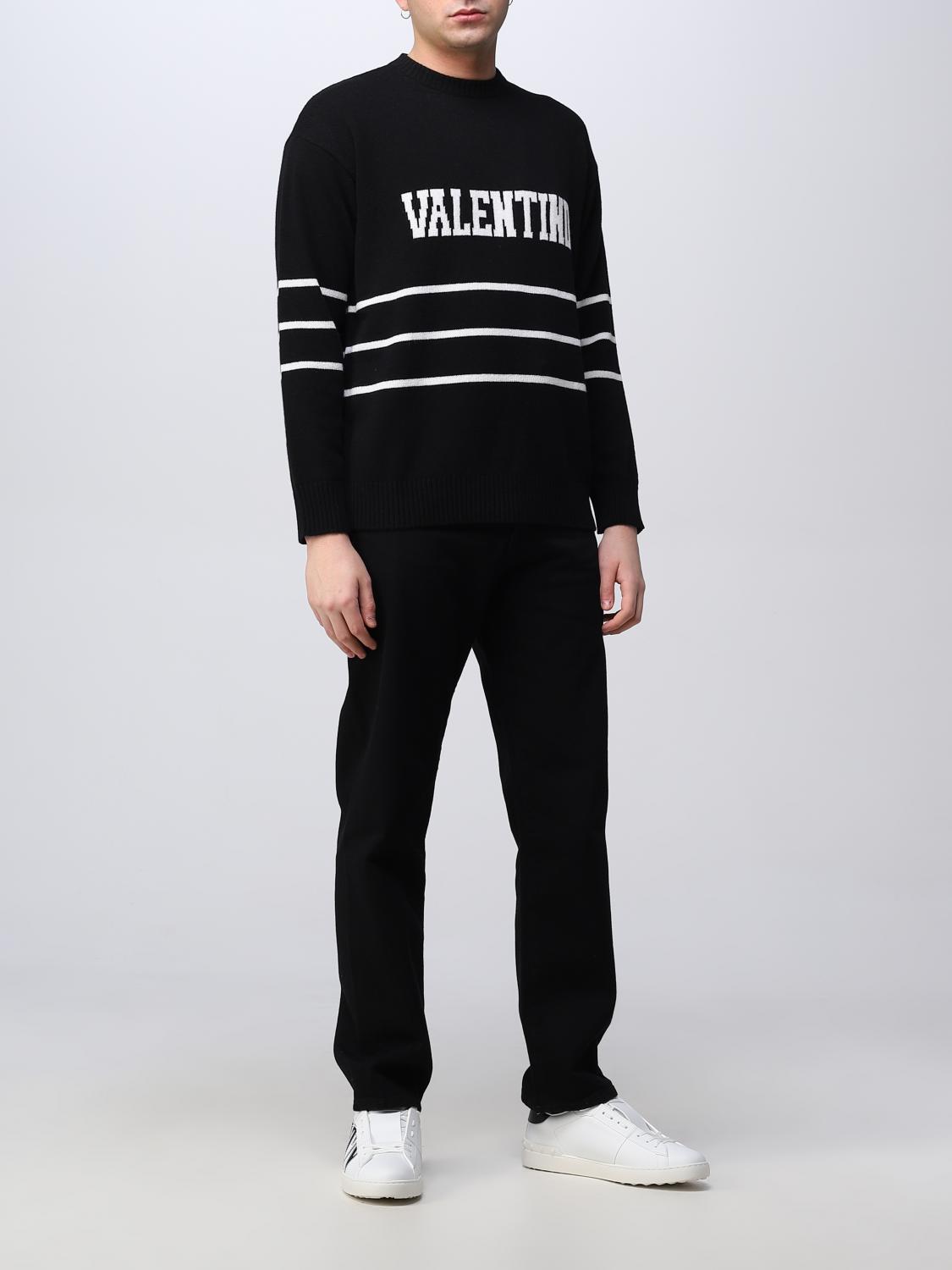 VALENTINO JERSEY: Jersey hombre Valentino, Negro - Img 2